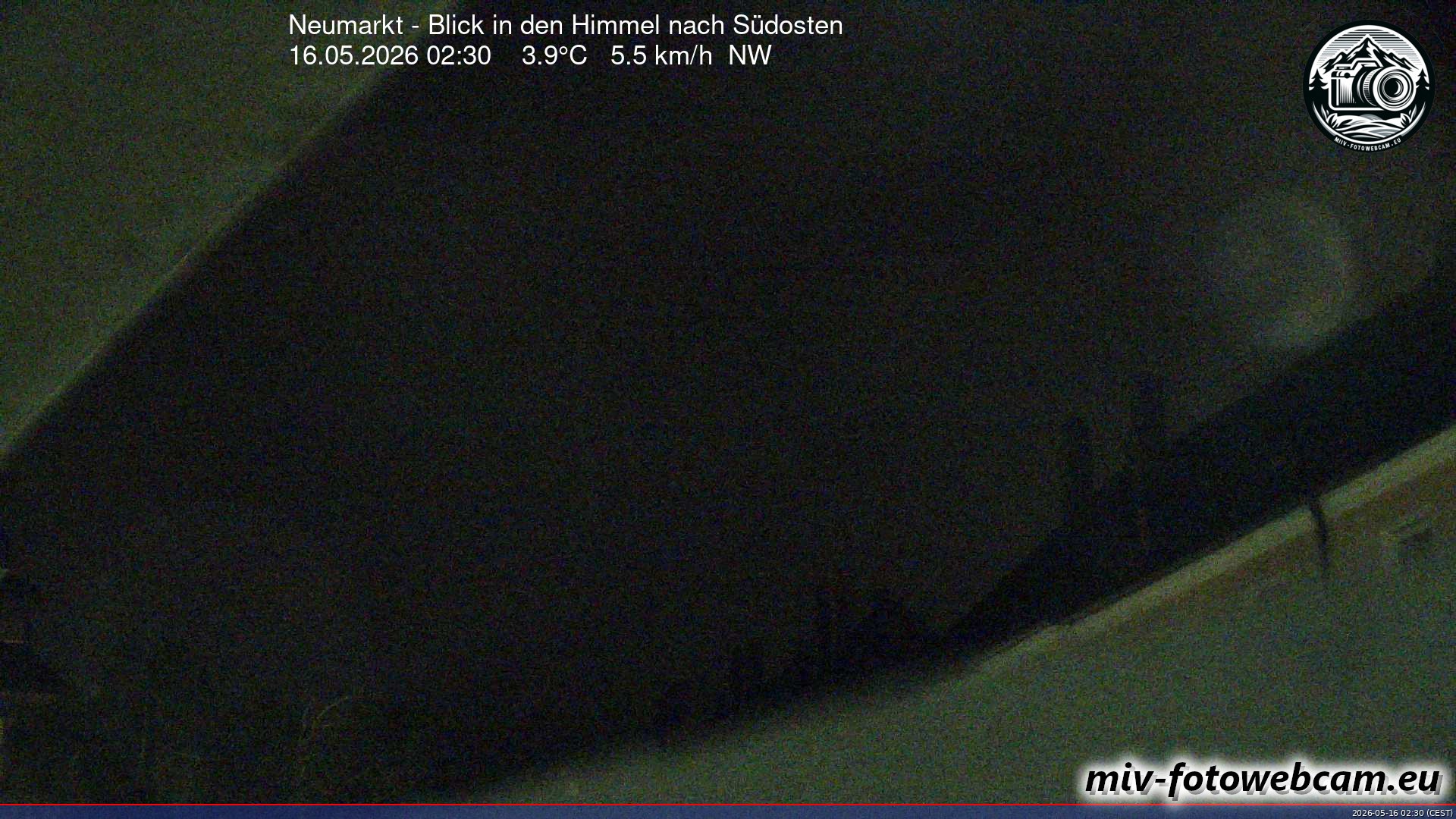 Archiv Foto Neumarkt in der Oberpfalz: Wetter-Webcam Richtung Südosten