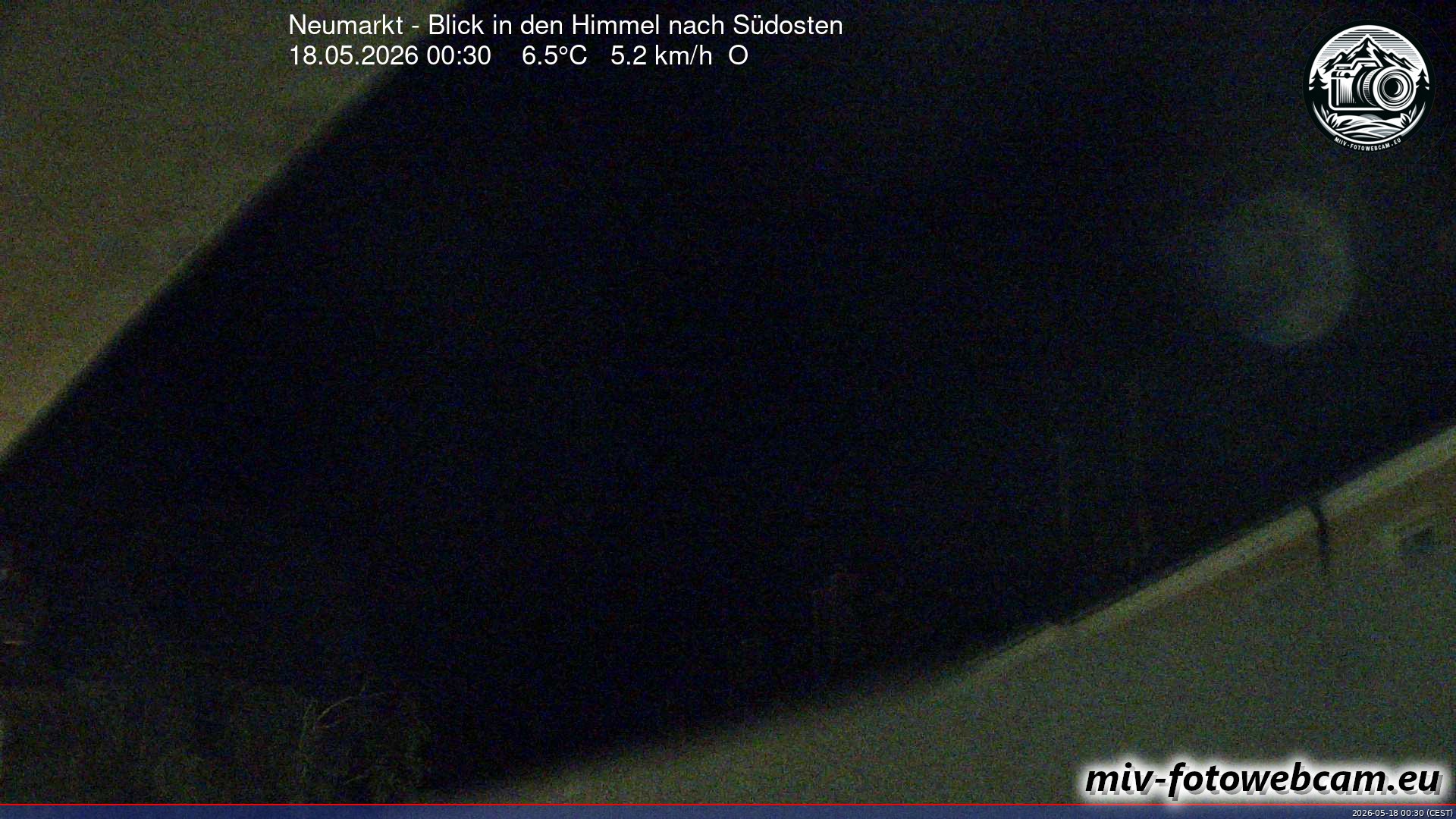 Archiv Foto Neumarkt in der Oberpfalz: Wetter-Webcam Richtung Südosten