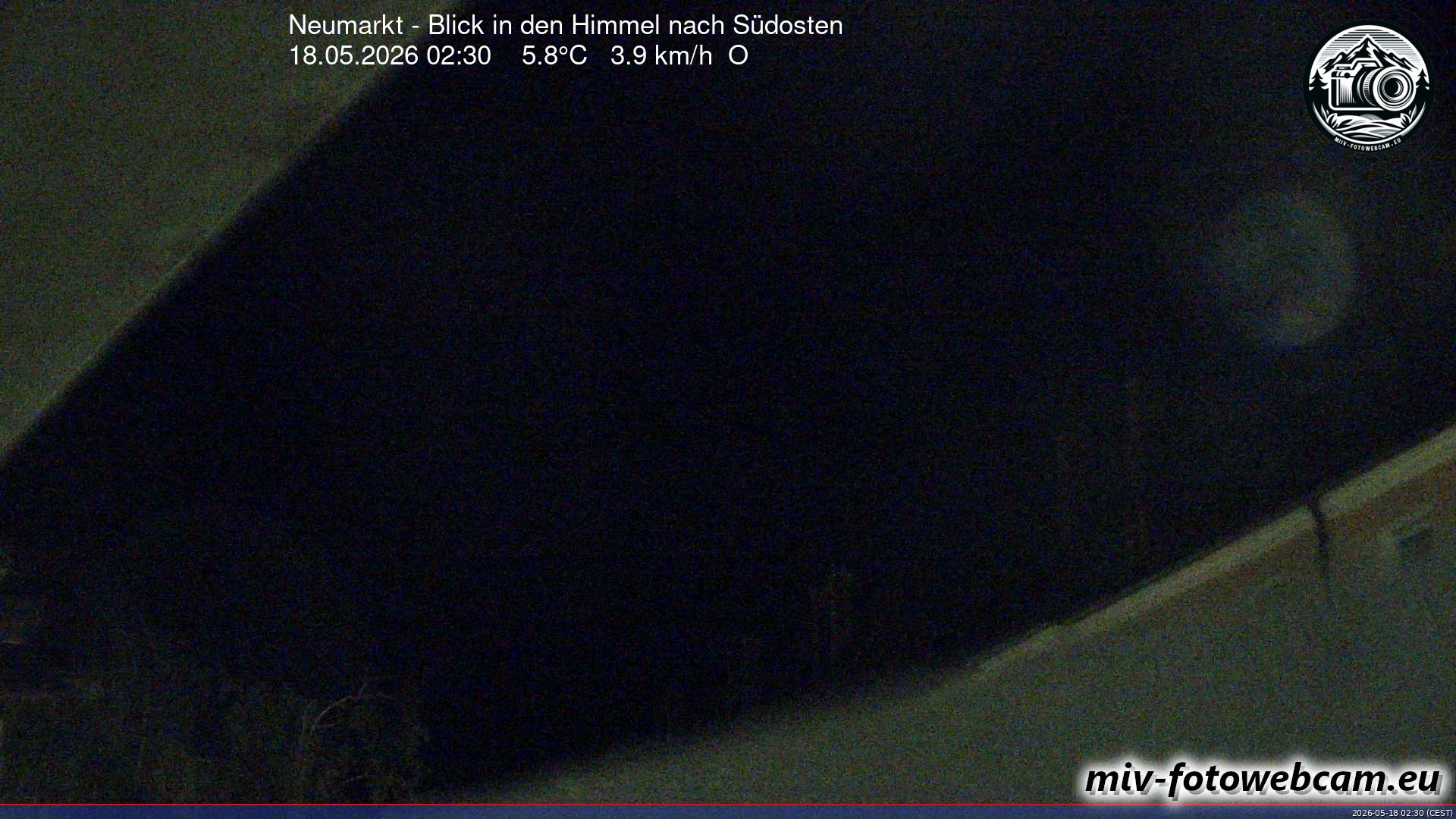 Archiv Foto Neumarkt in der Oberpfalz: Wetter-Webcam Richtung Südosten
