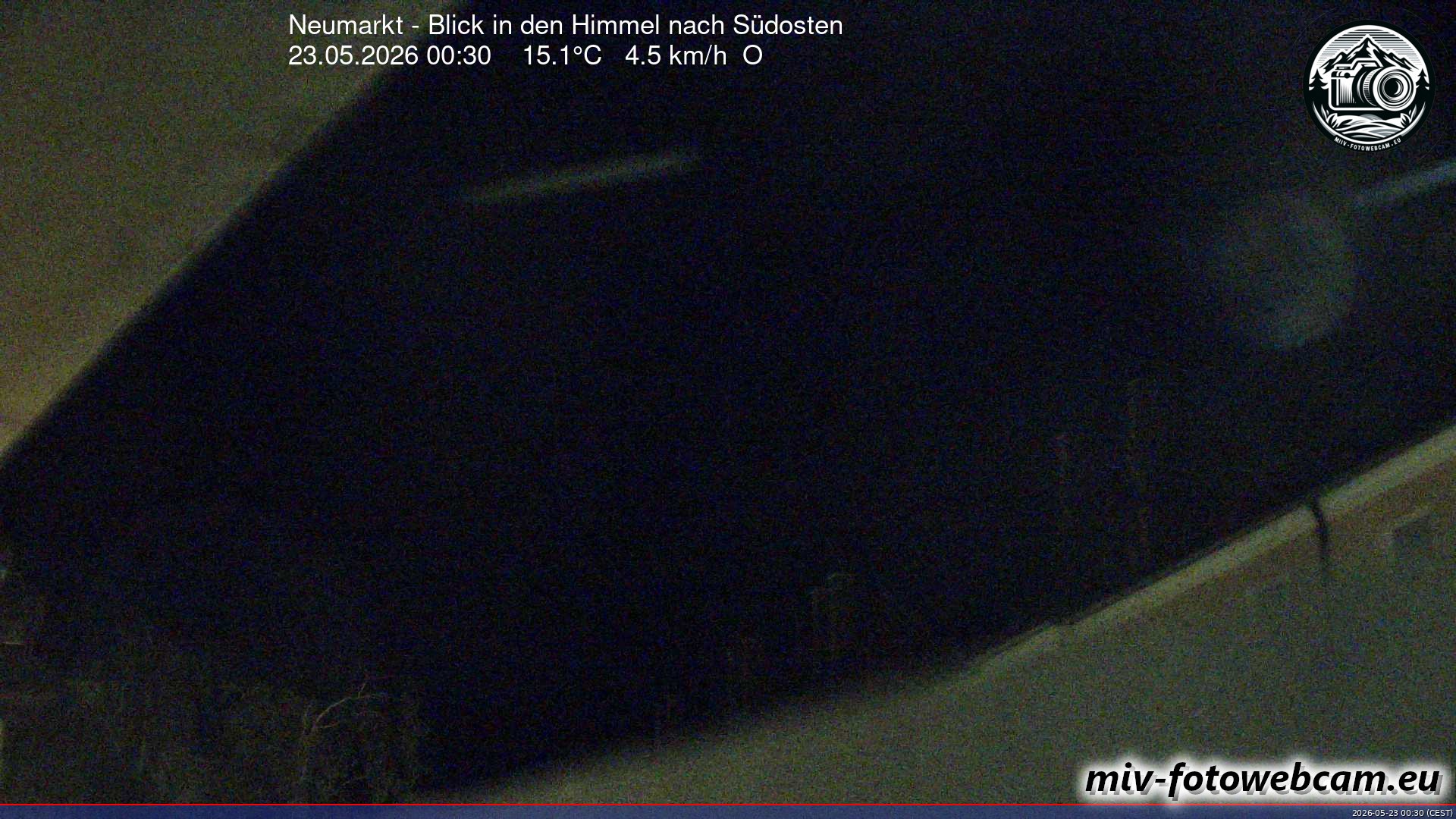 Archiv Foto Neumarkt in der Oberpfalz: Wetter-Webcam Richtung Südosten