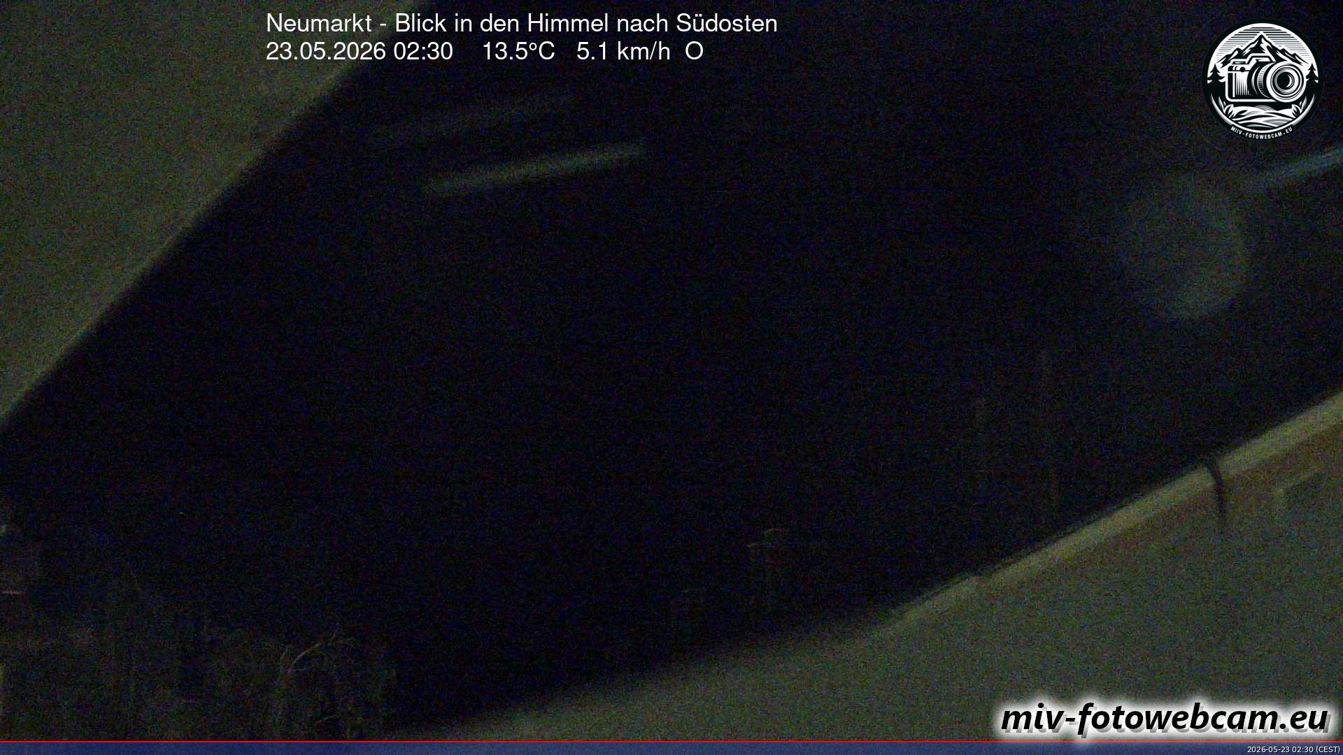 Archiv Foto Neumarkt in der Oberpfalz: Wetter-Webcam Richtung Südosten