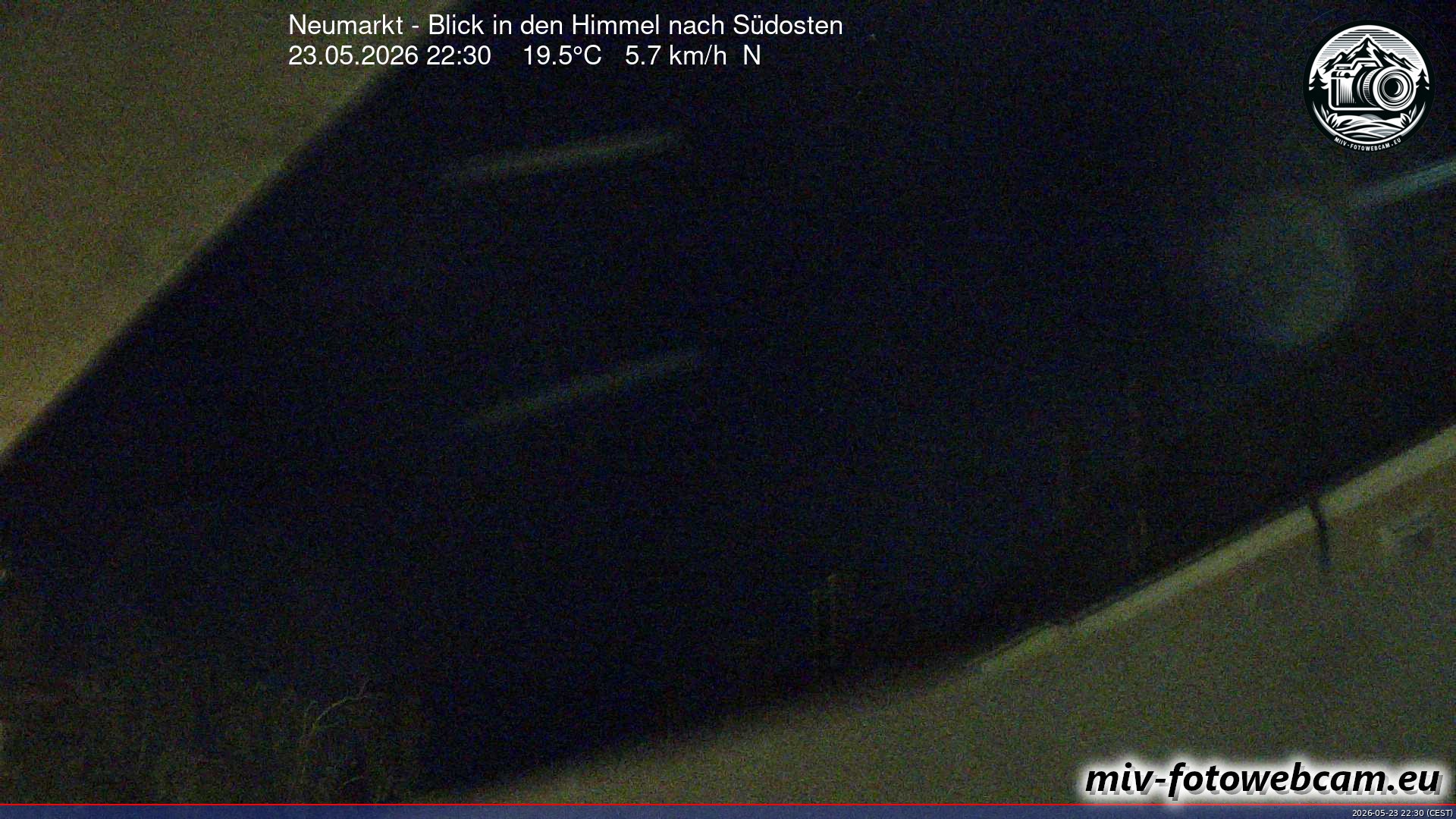 Archiv Foto Neumarkt in der Oberpfalz: Wetter-Webcam Richtung Südosten
