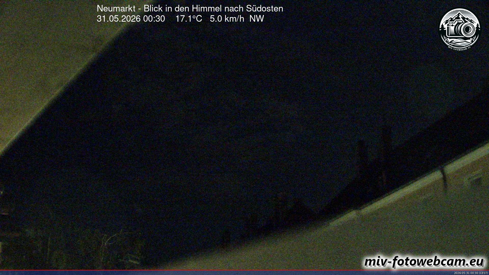 Archived image Webcam Neumarkt: Cam south east