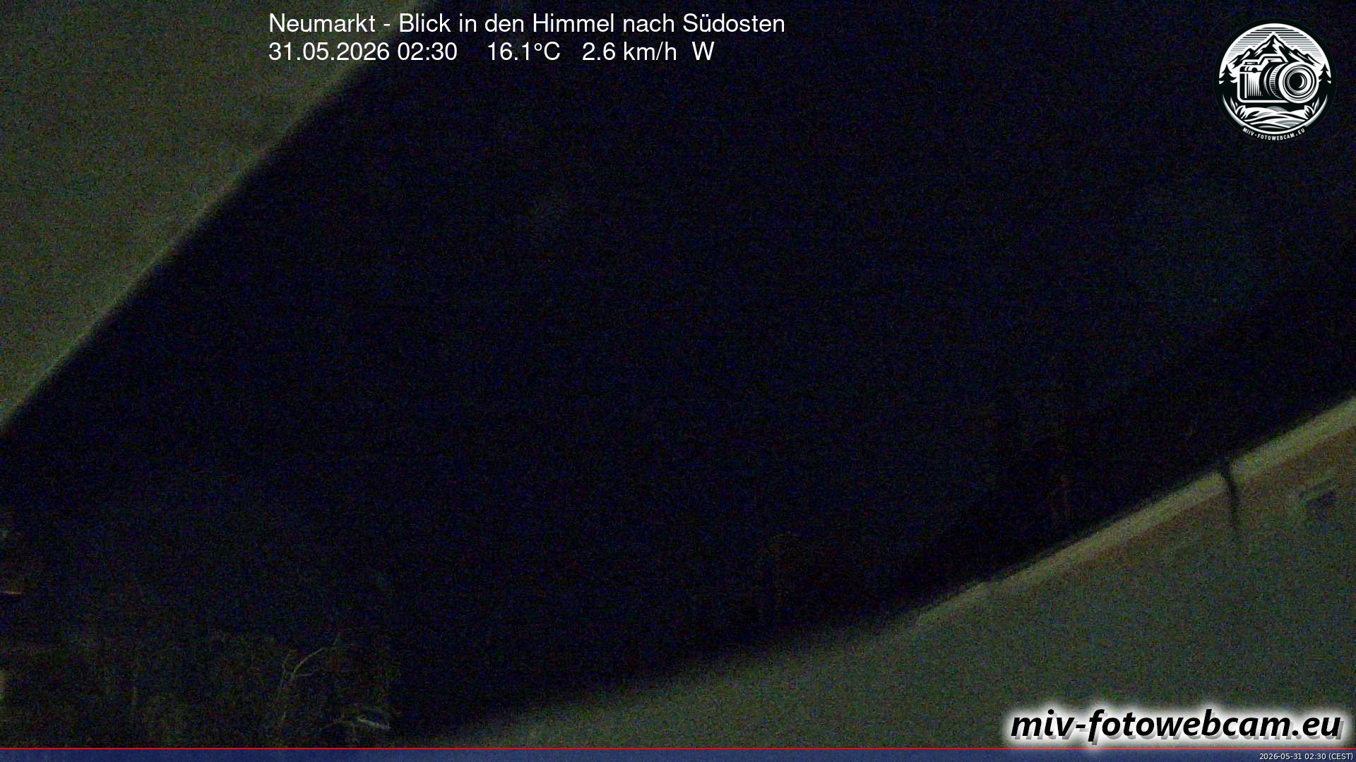 Archived image Webcam Neumarkt: Cam south east