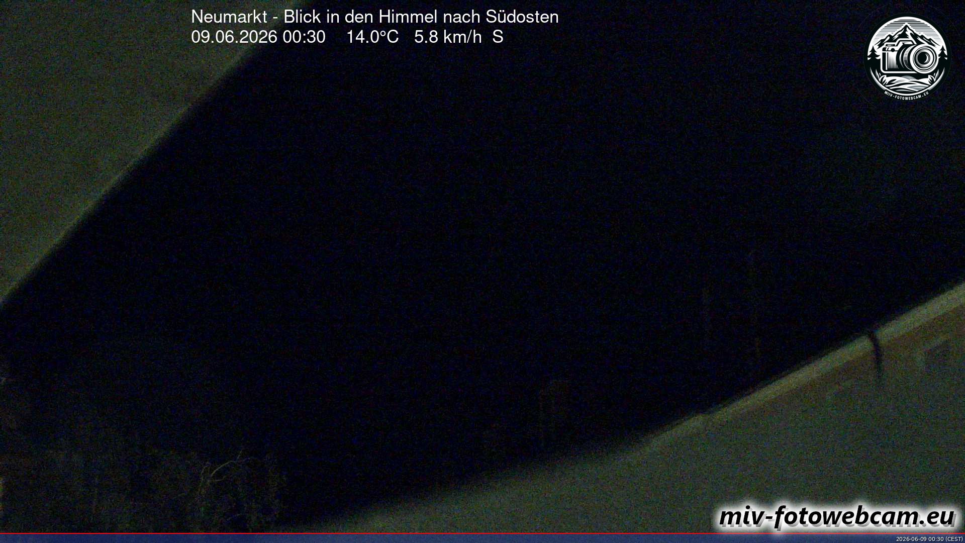 Archiv Foto Neumarkt in der Oberpfalz: Wetter-Webcam Richtung Südosten