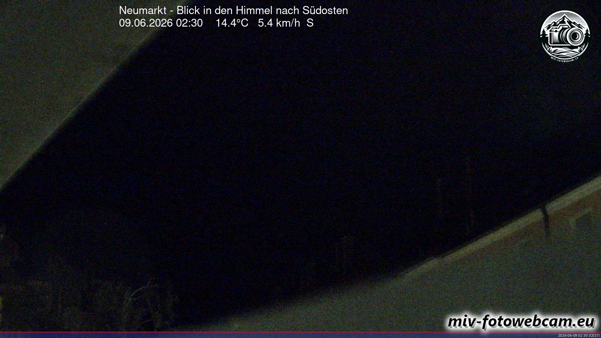 Archiv Foto Neumarkt in der Oberpfalz: Wetter-Webcam Richtung Südosten