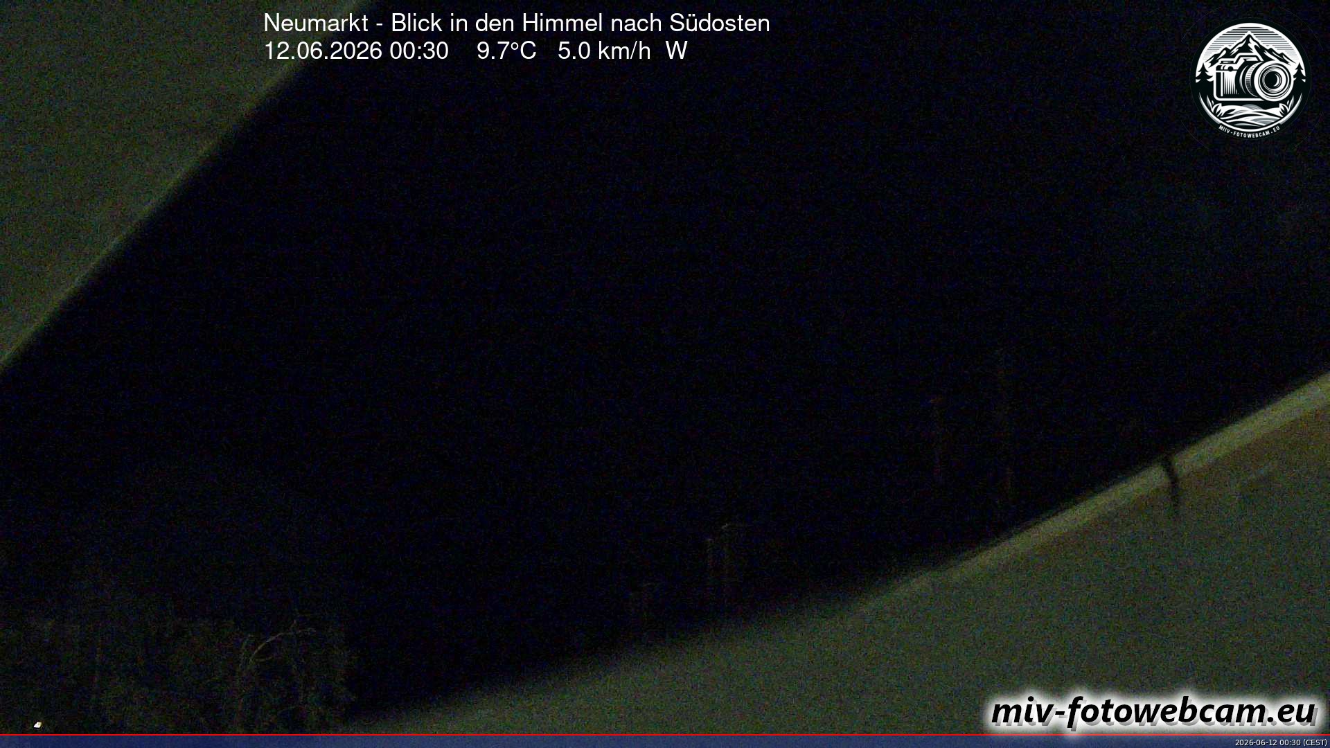 Archiv Foto Neumarkt in der Oberpfalz: Wetter-Webcam Richtung Südosten