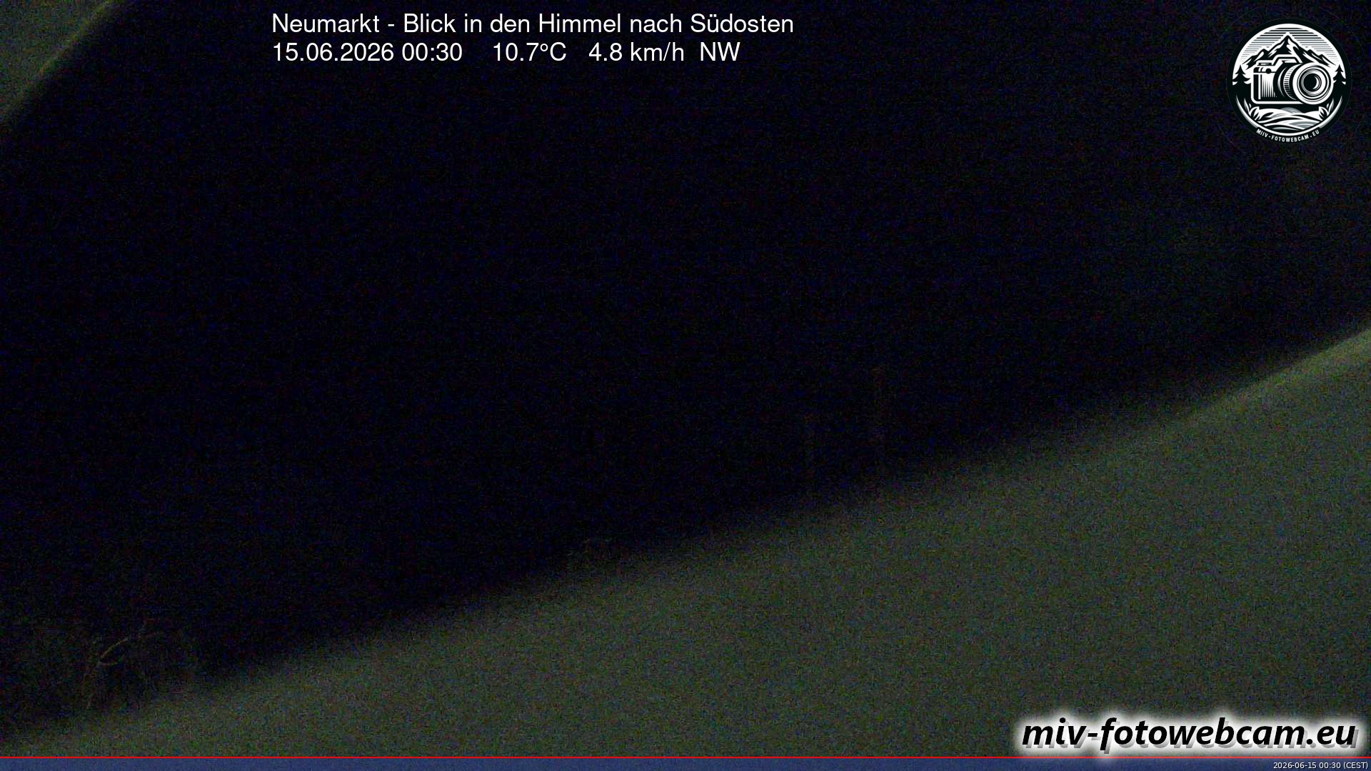 Archiv Foto Neumarkt in der Oberpfalz: Wetter-Webcam Richtung Südosten