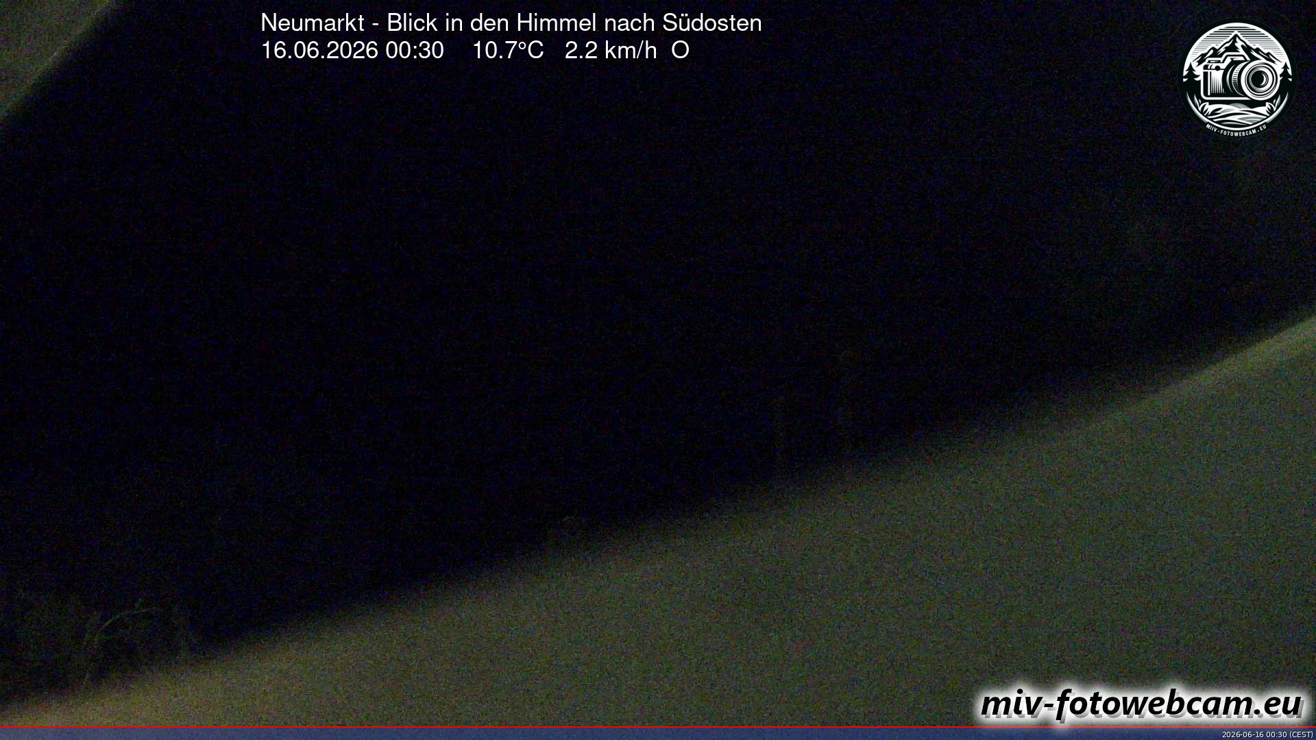 Archiv Foto Neumarkt in der Oberpfalz: Wetter-Webcam Richtung Südosten
