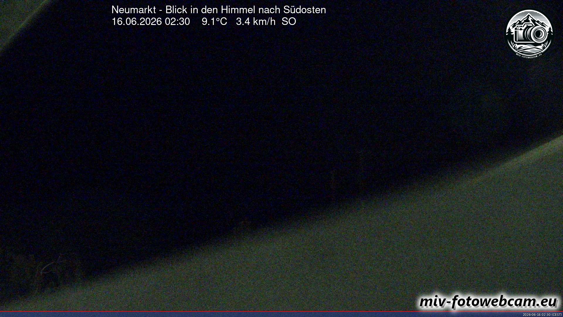 Archiv Foto Neumarkt in der Oberpfalz: Wetter-Webcam Richtung Südosten