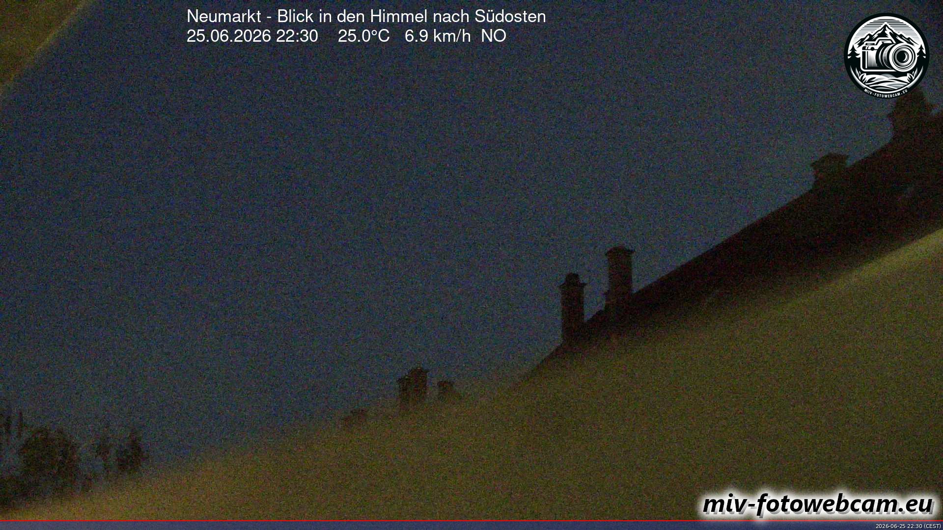 Archiv Foto Neumarkt in der Oberpfalz: Wetter-Webcam Richtung Südosten