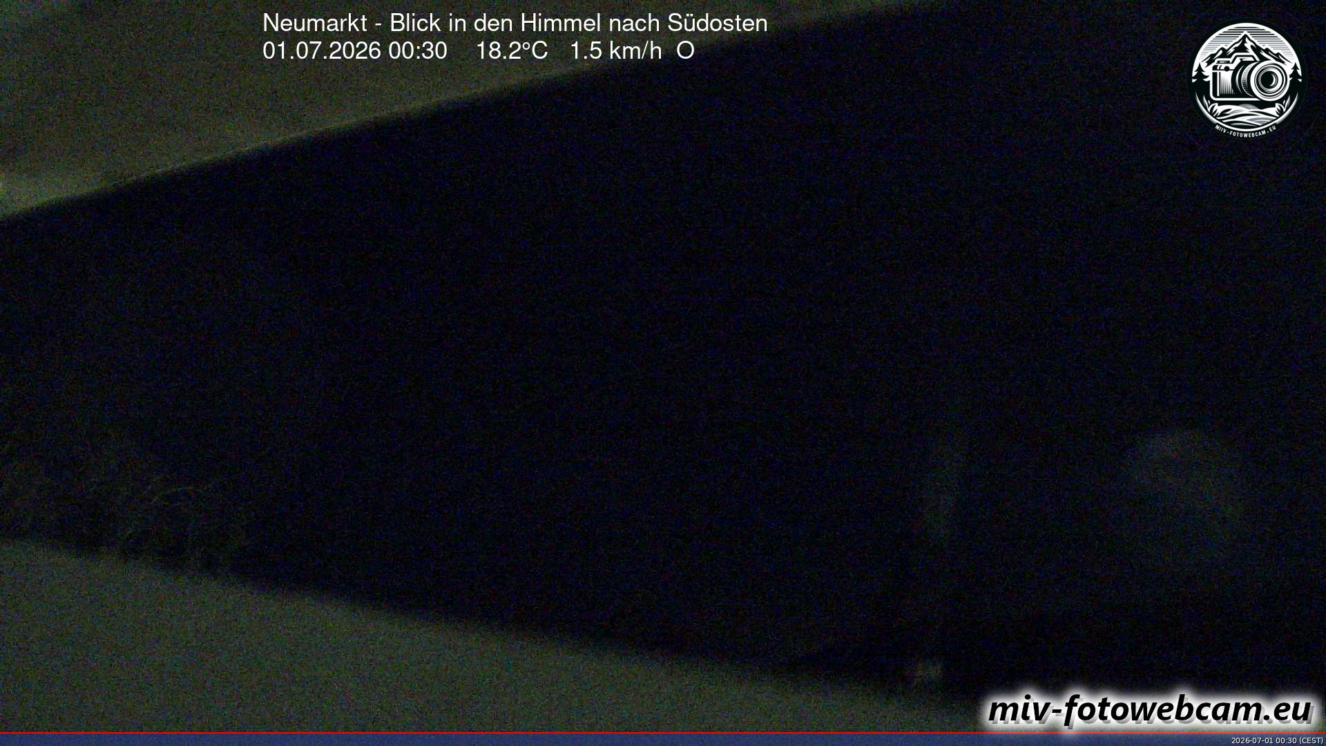 Archiv Foto Neumarkt in der Oberpfalz: Wetter-Webcam Richtung Südosten