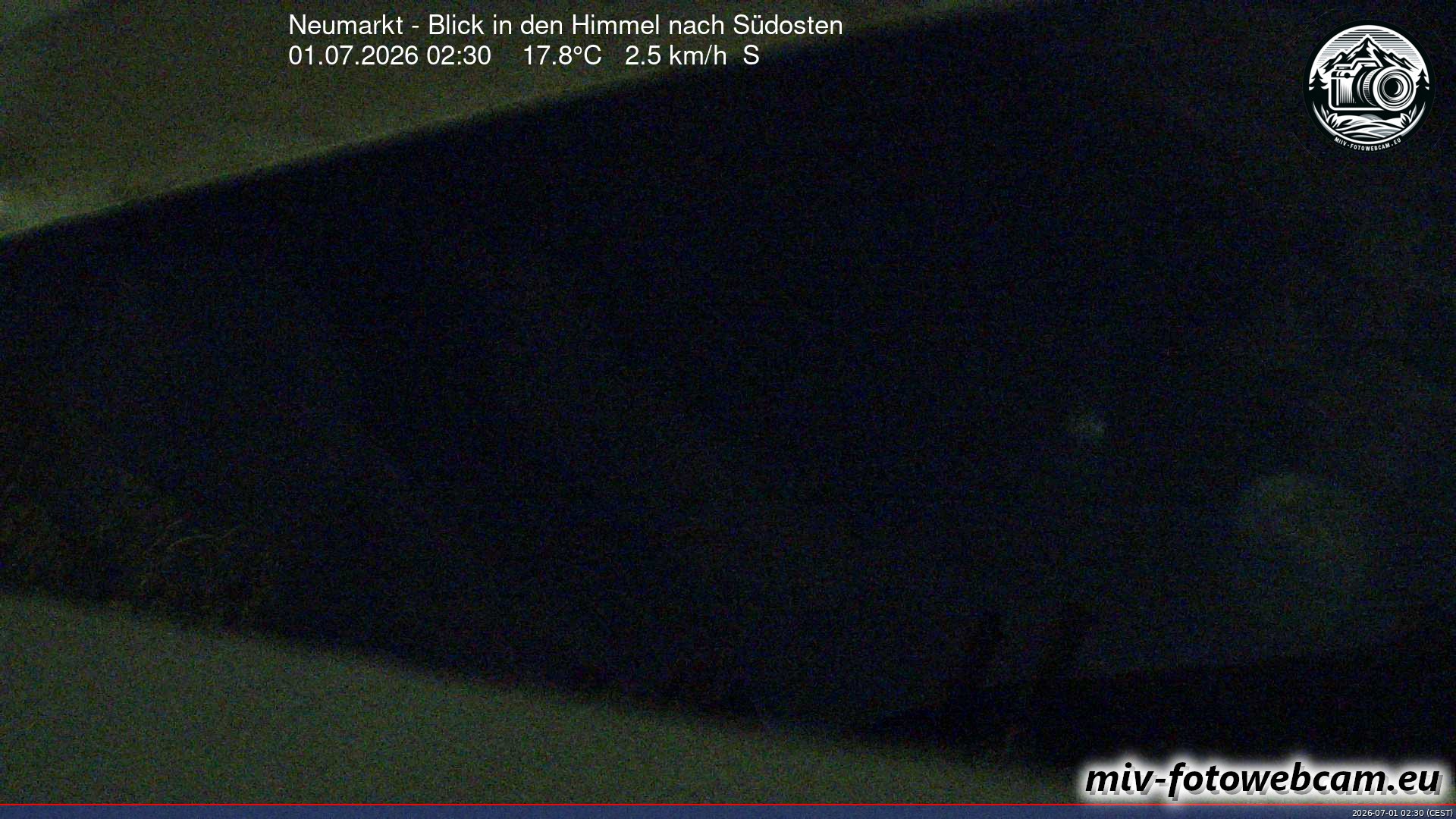 Archiv Foto Neumarkt in der Oberpfalz: Wetter-Webcam Richtung Südosten