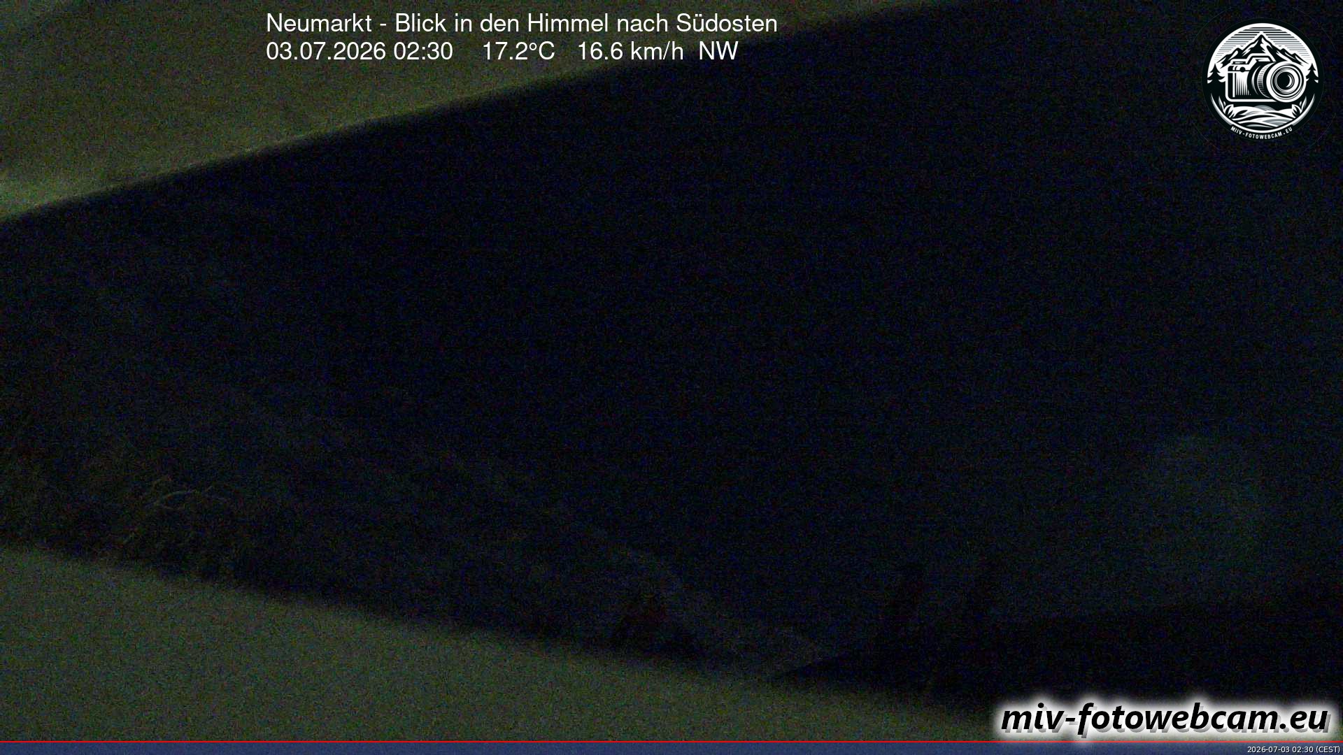 Archiv Foto Neumarkt in der Oberpfalz: Wetter-Webcam Richtung Südosten