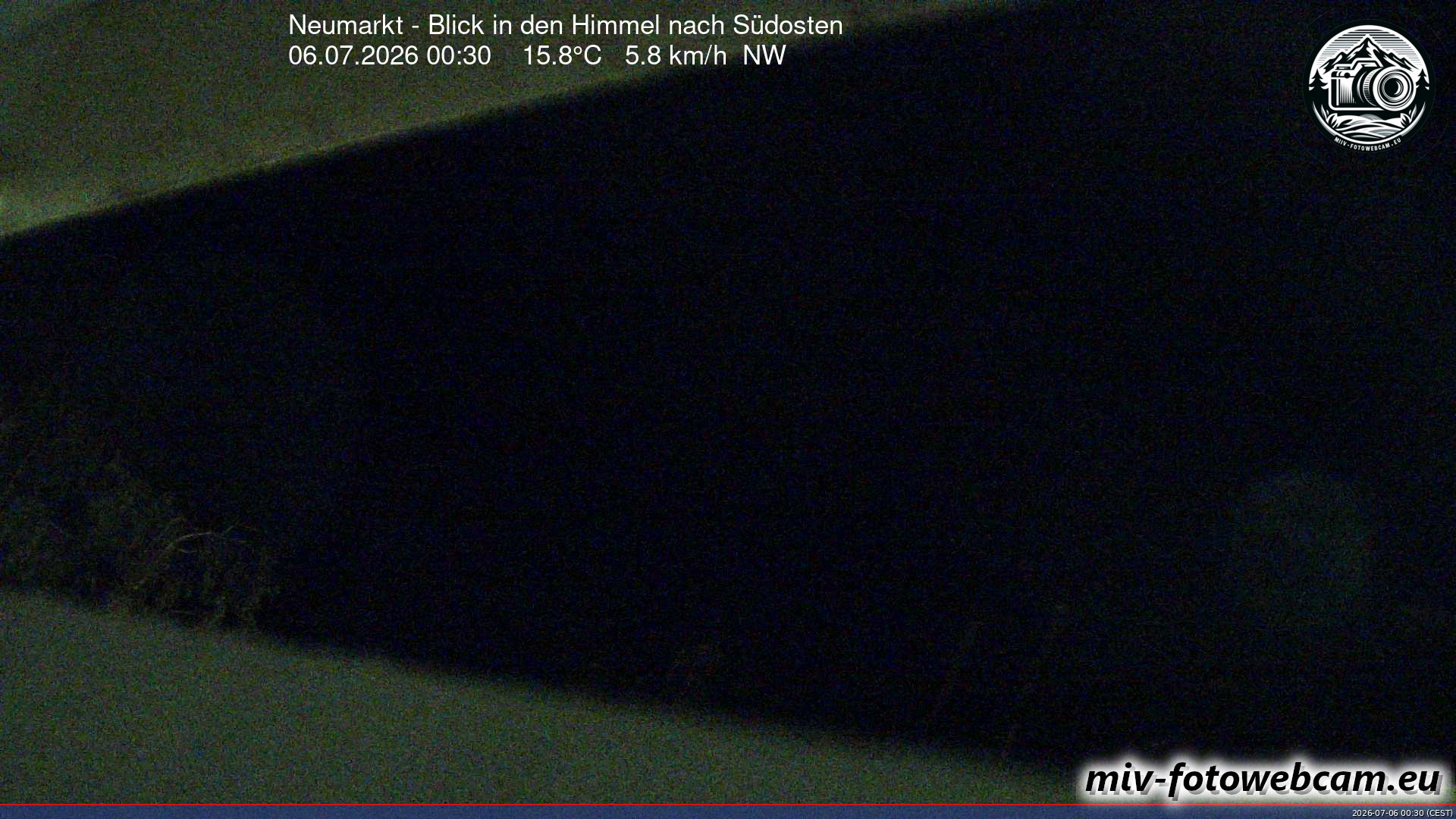 Archiv Foto Neumarkt in der Oberpfalz: Wetter-Webcam Richtung Südosten