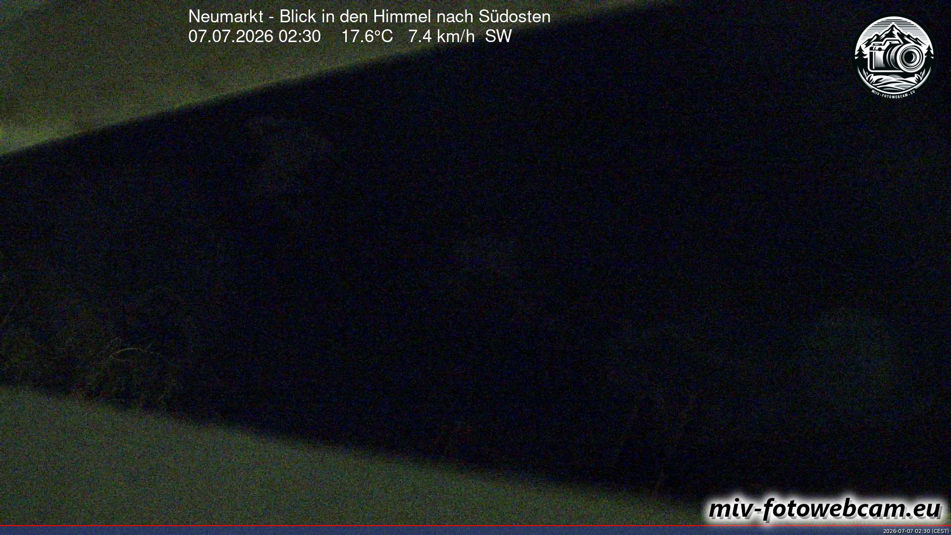Archived image Webcam Neumarkt: Cam south east