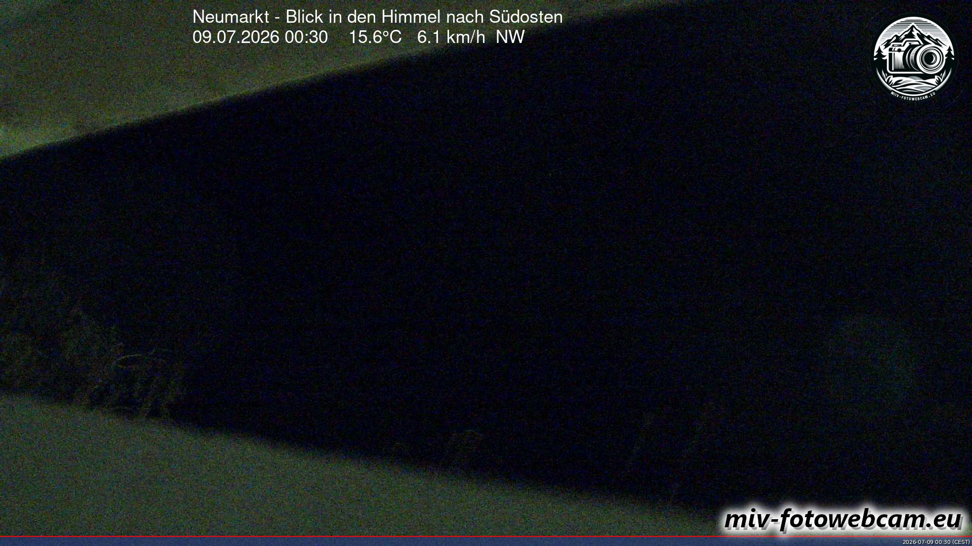 Archiv Foto Neumarkt in der Oberpfalz: Wetter-Webcam Richtung Südosten