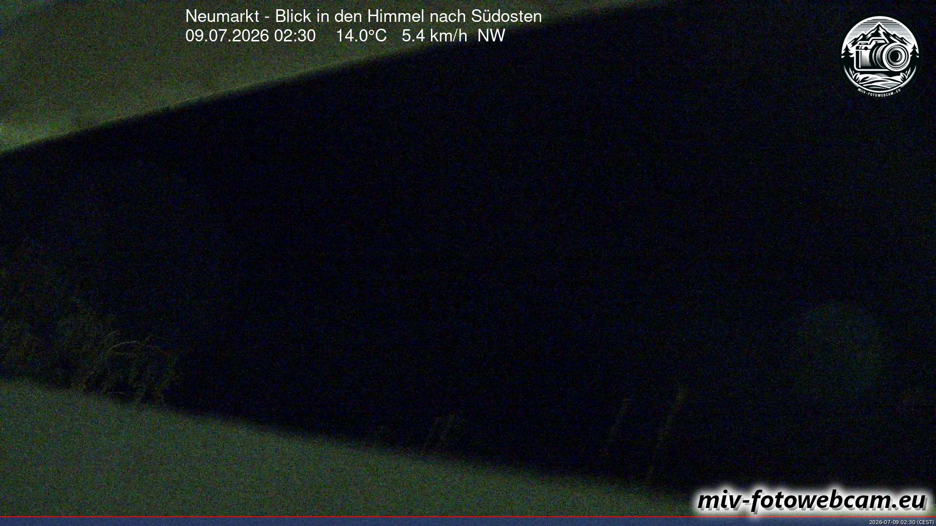 Archiv Foto Neumarkt in der Oberpfalz: Wetter-Webcam Richtung Südosten
