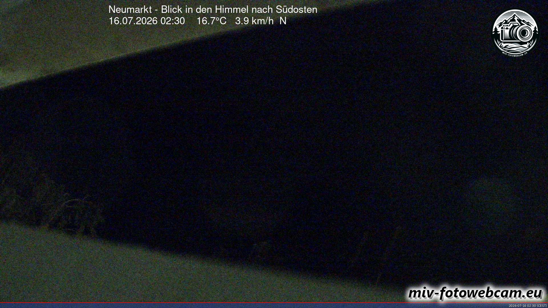 Archived image Webcam Neumarkt: Cam south east