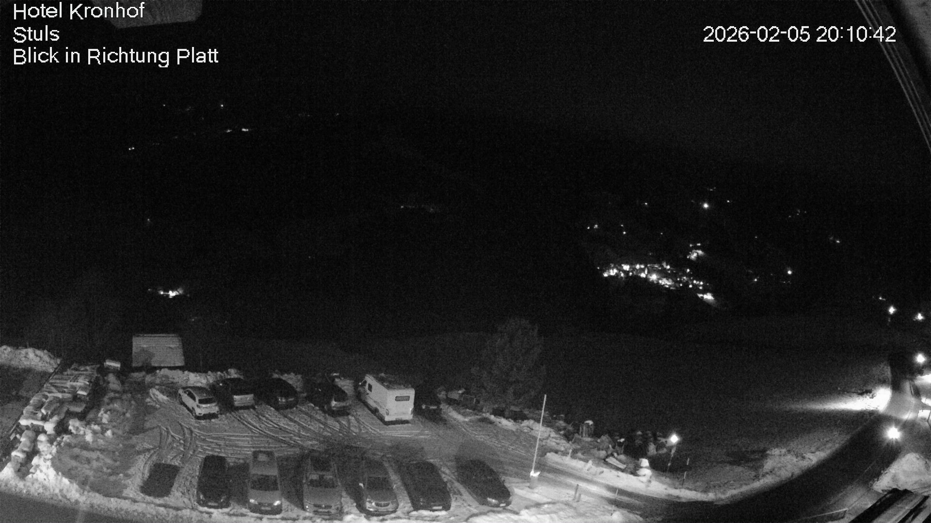 Archiv Foto Webcam Passeiertal: Hotel Kronhof in Stuls