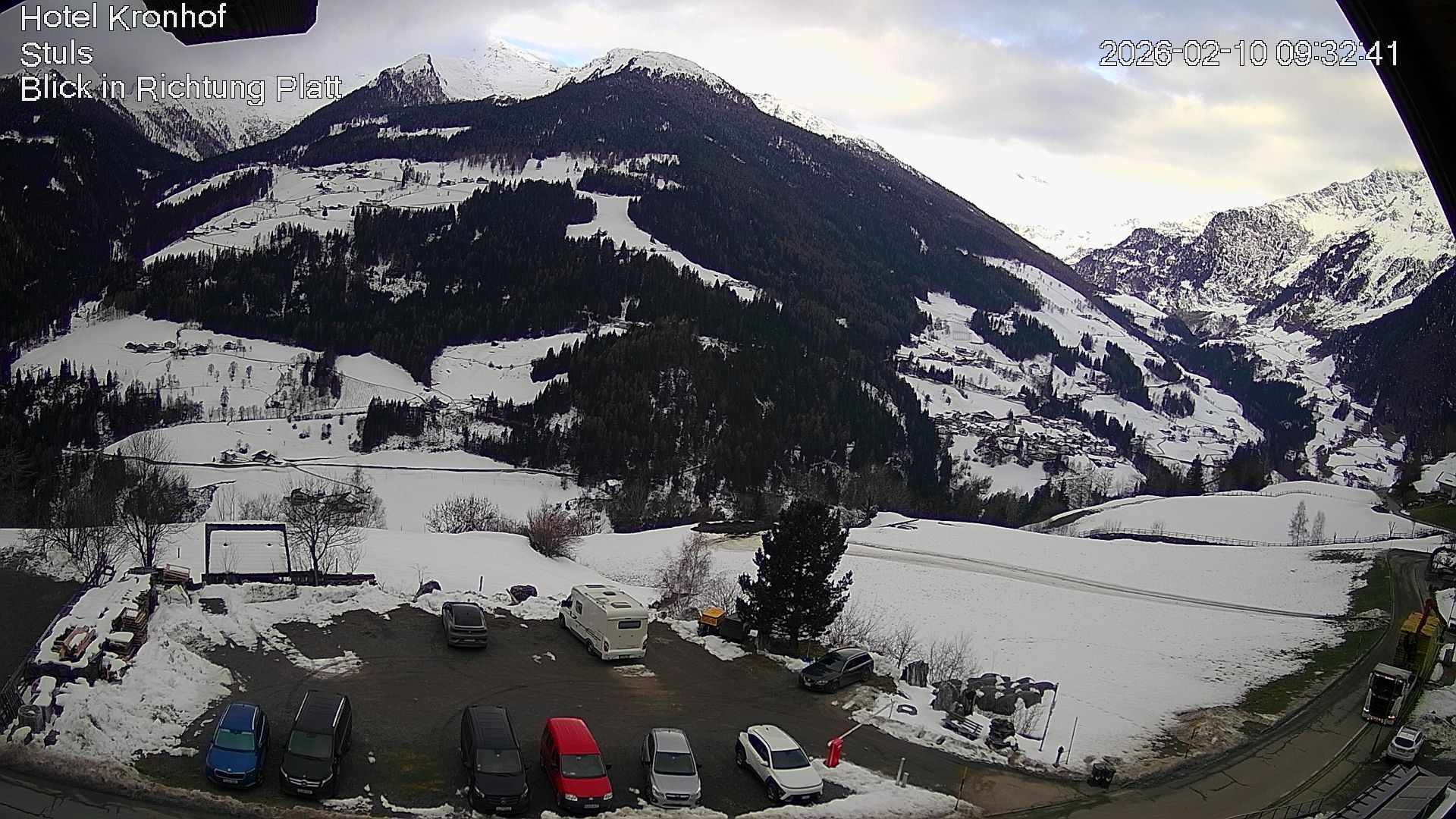 Archived image Webcam Stuls: Kronhof Hotel