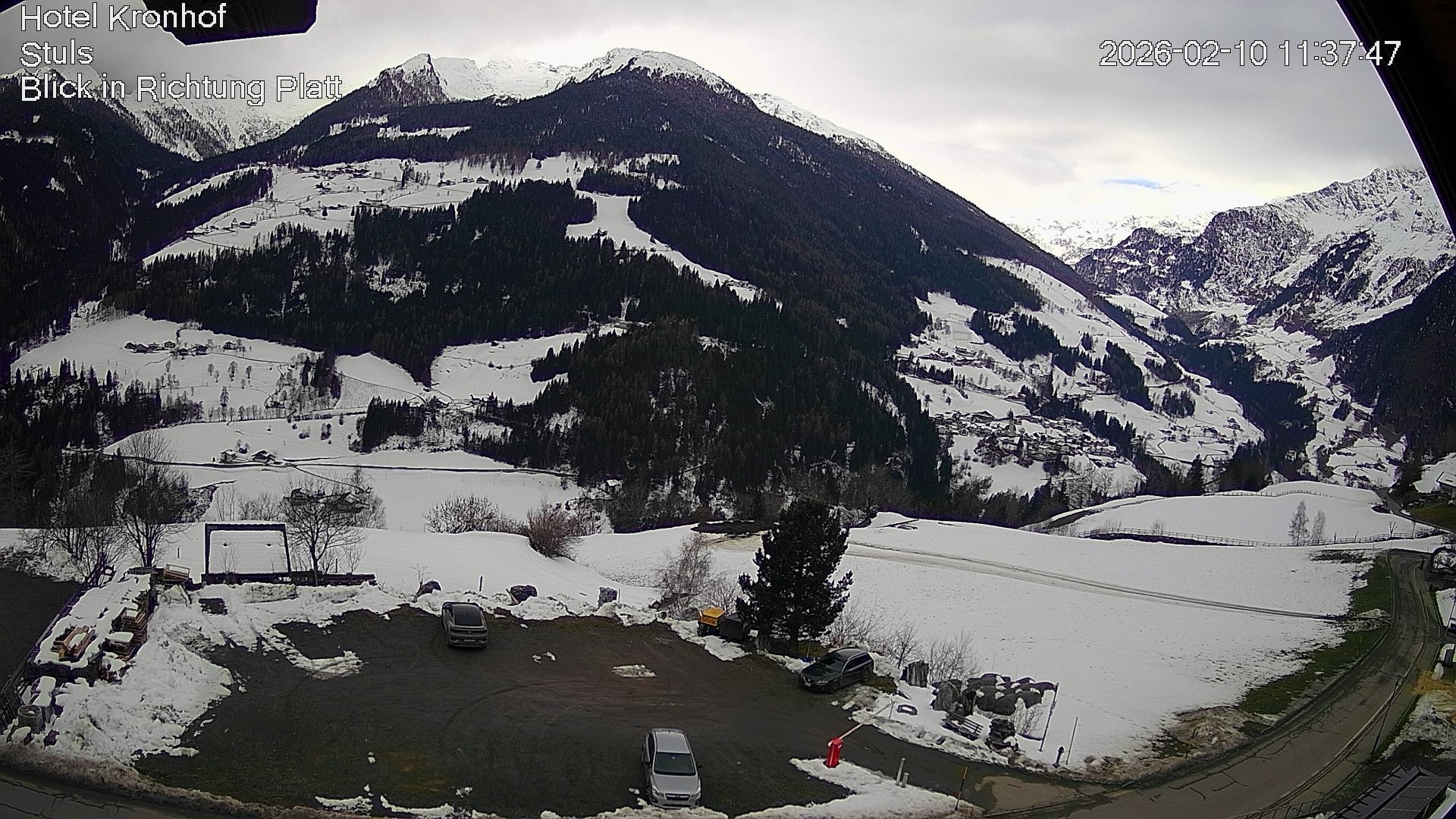 Archived image Webcam Stuls: Kronhof Hotel
