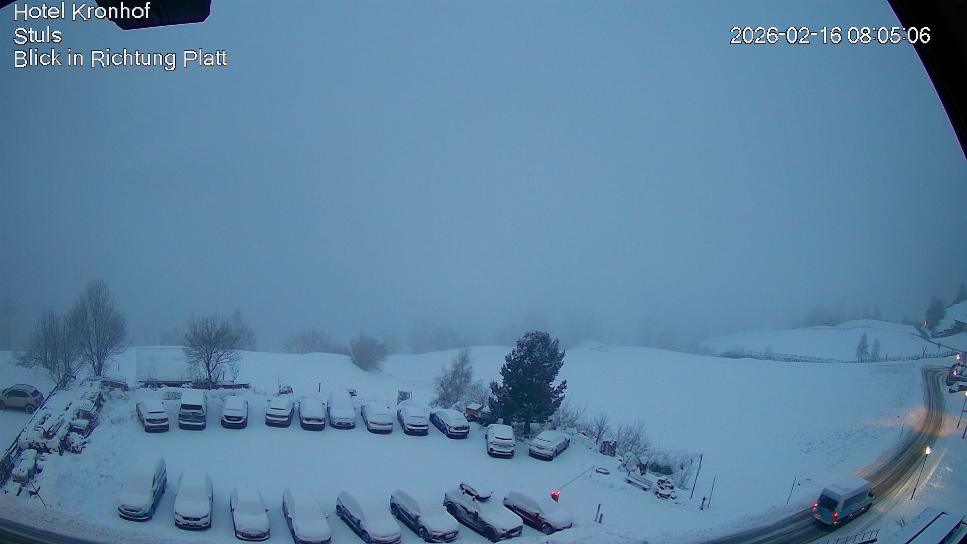 Archiv Foto Webcam Passeiertal: Hotel Kronhof in Stuls