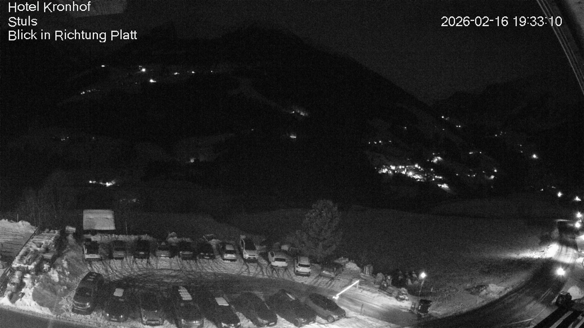 Archiv Foto Webcam Passeiertal: Hotel Kronhof in Stuls