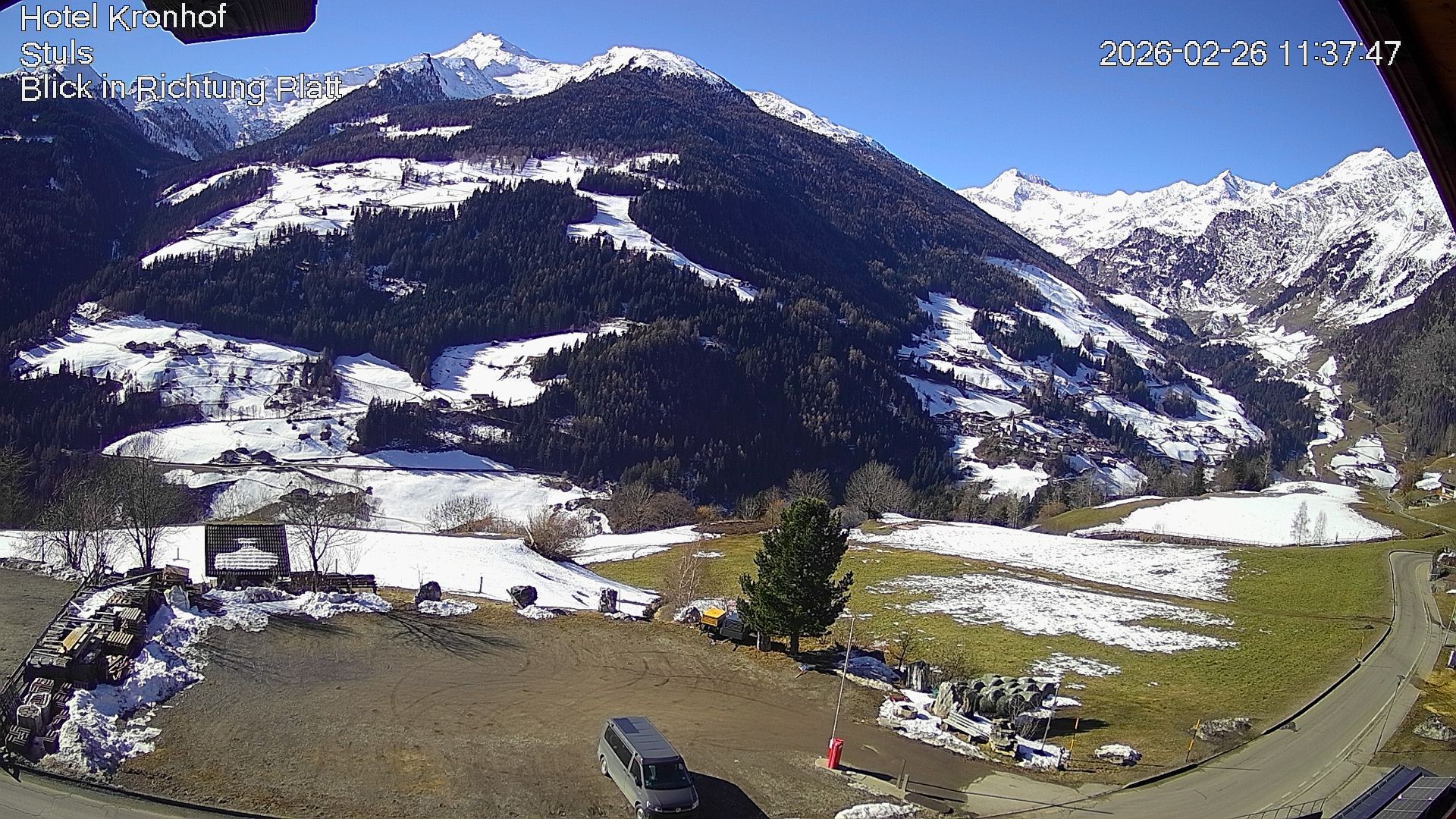 Archived image Webcam Stuls: Kronhof Hotel