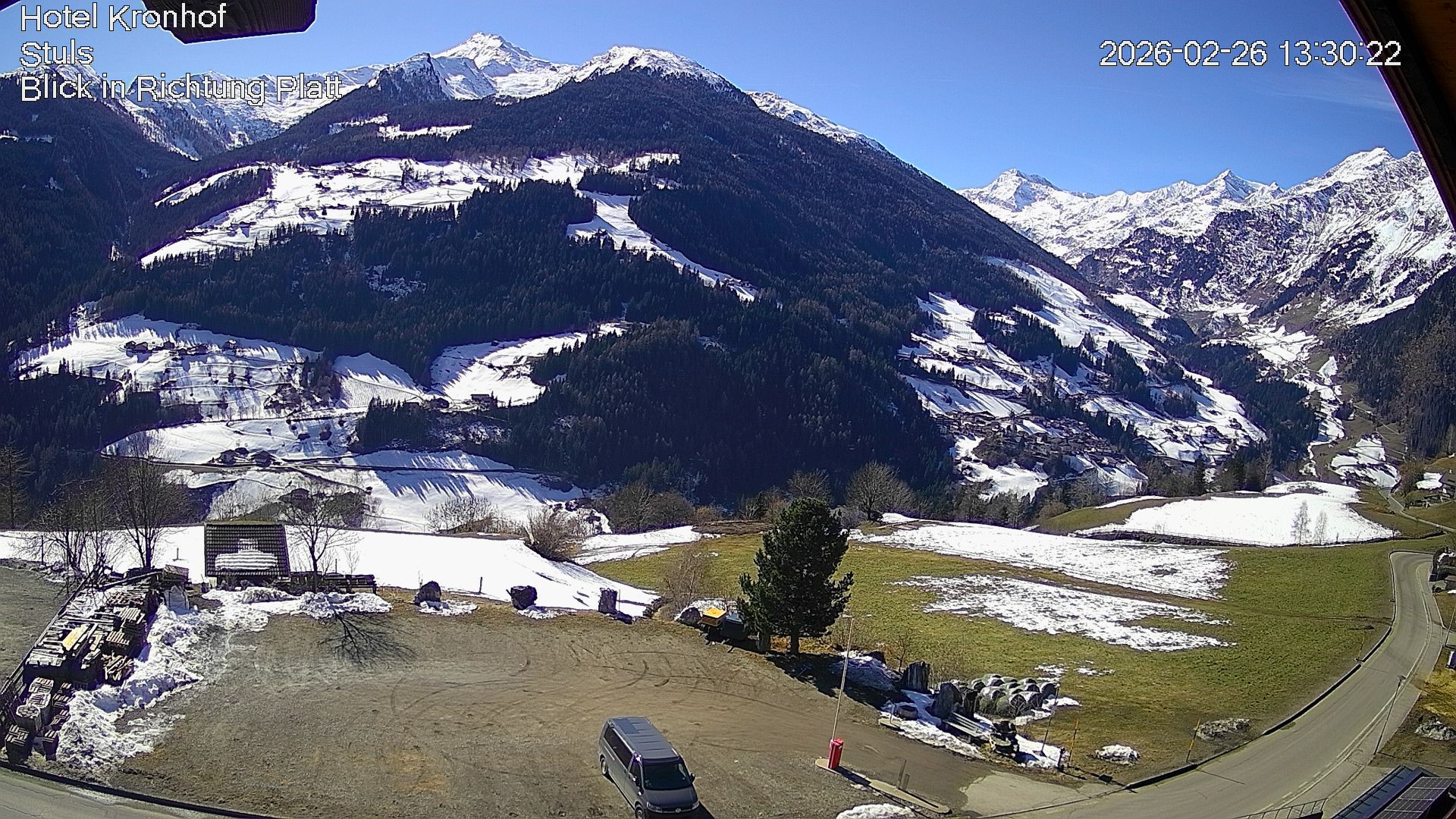 Archived image Webcam Stuls: Kronhof Hotel