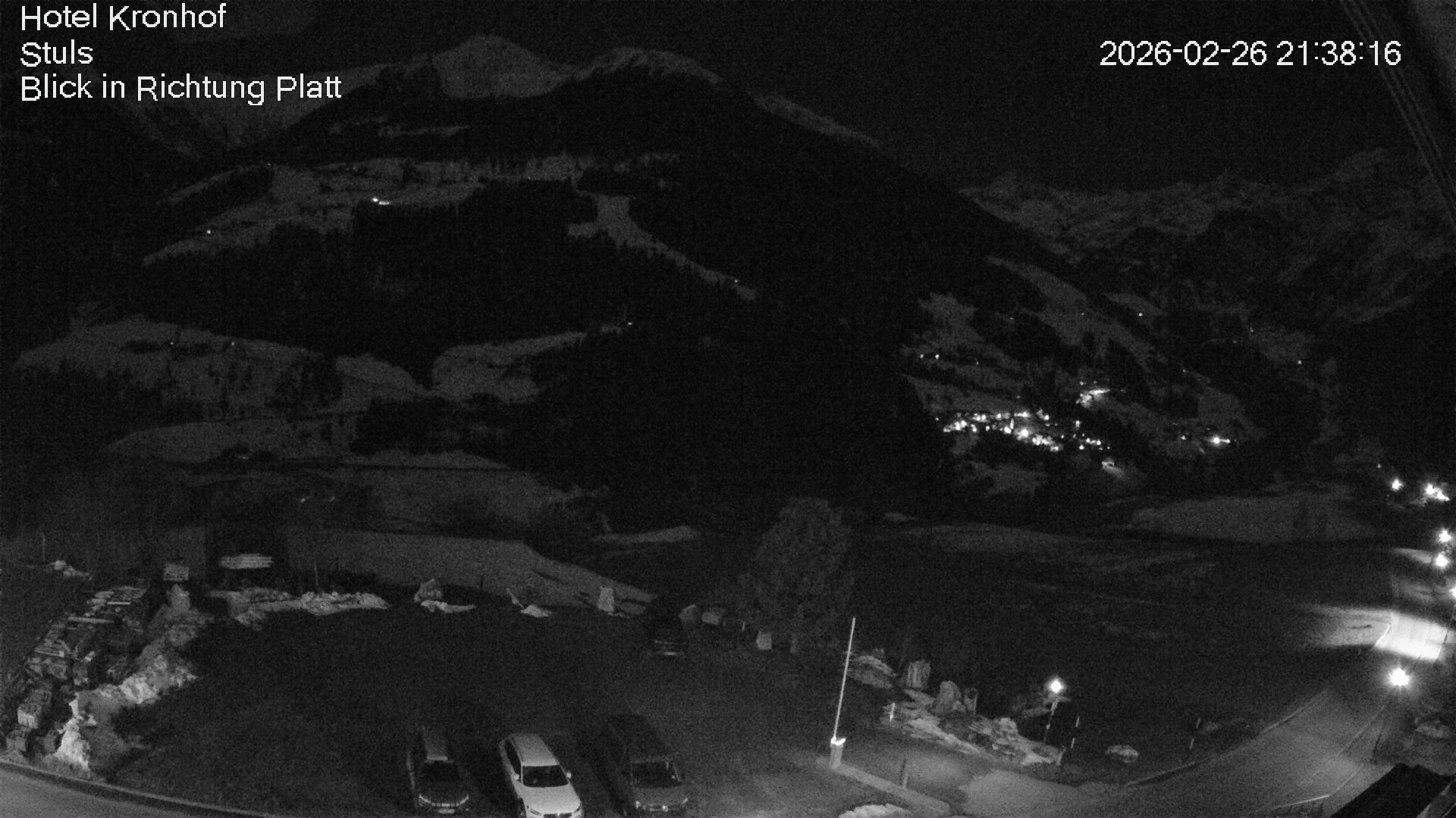 Archiv Foto Webcam Passeiertal: Hotel Kronhof in Stuls