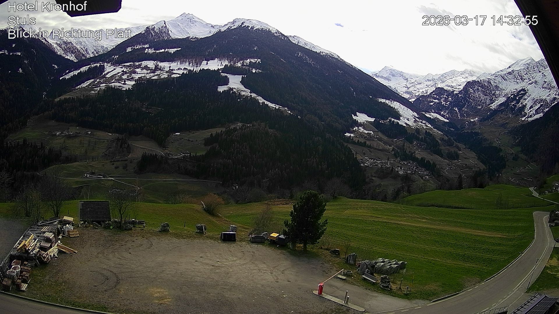 Archived image Webcam Stuls: Kronhof Hotel