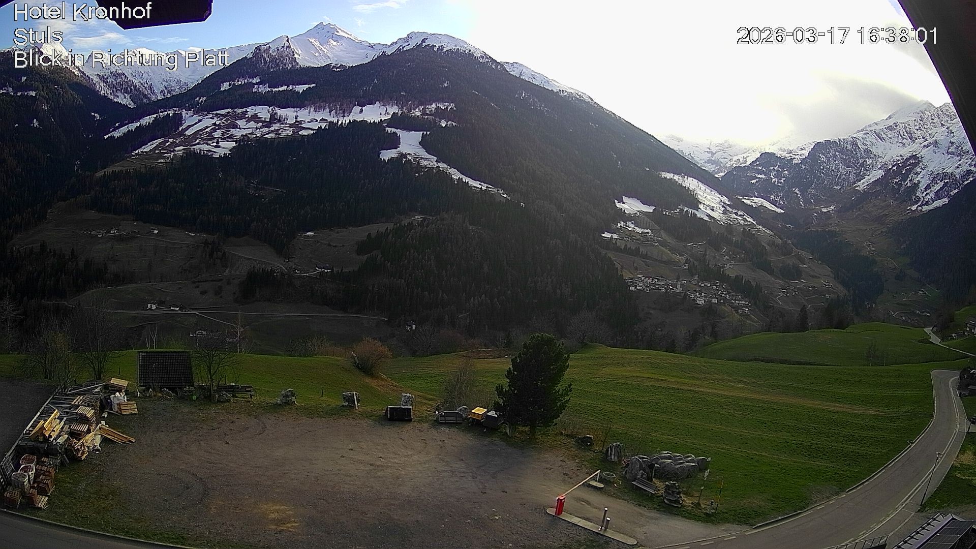 Archived image Webcam Stuls: Kronhof Hotel