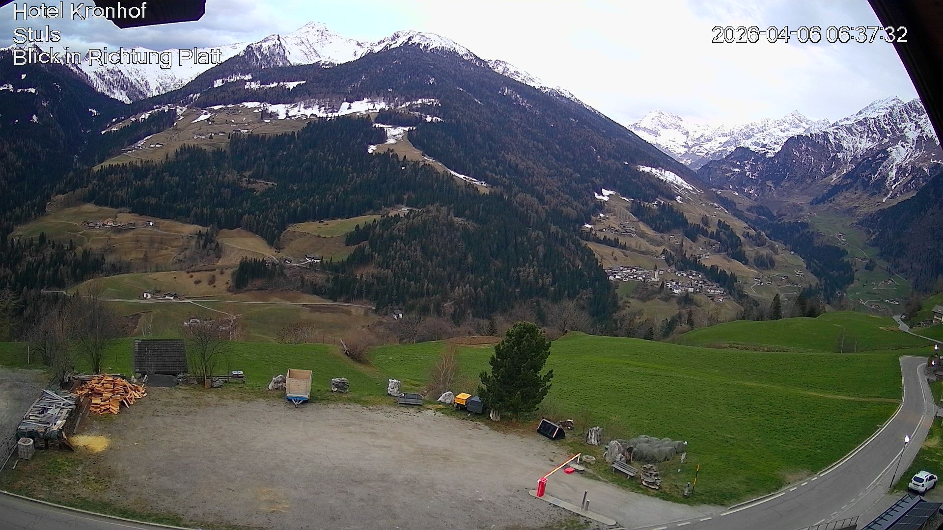 Archived image Webcam Stuls: Kronhof Hotel