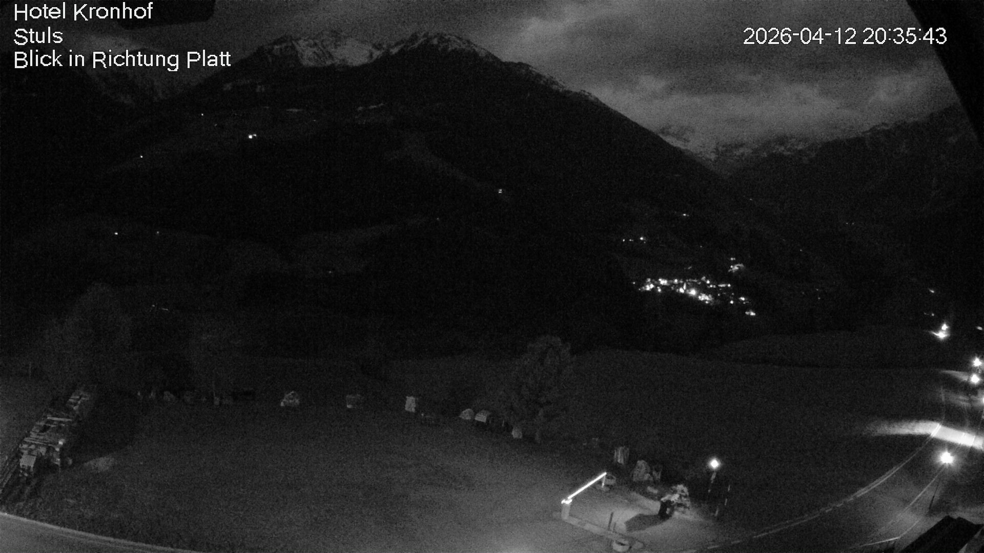 Archiv Foto Webcam Passeiertal: Hotel Kronhof in Stuls