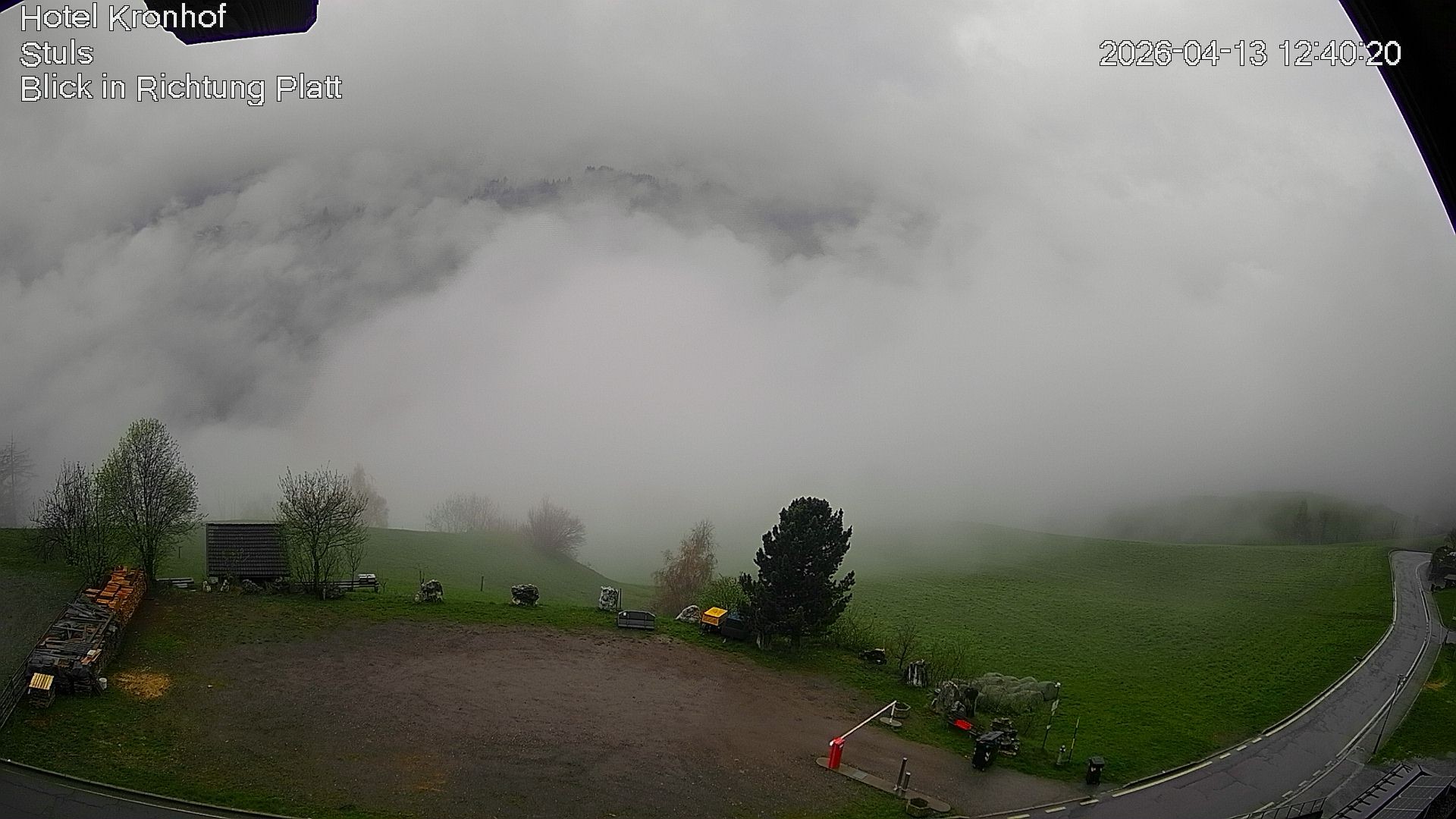 Archiv Foto Webcam Passeiertal: Hotel Kronhof in Stuls