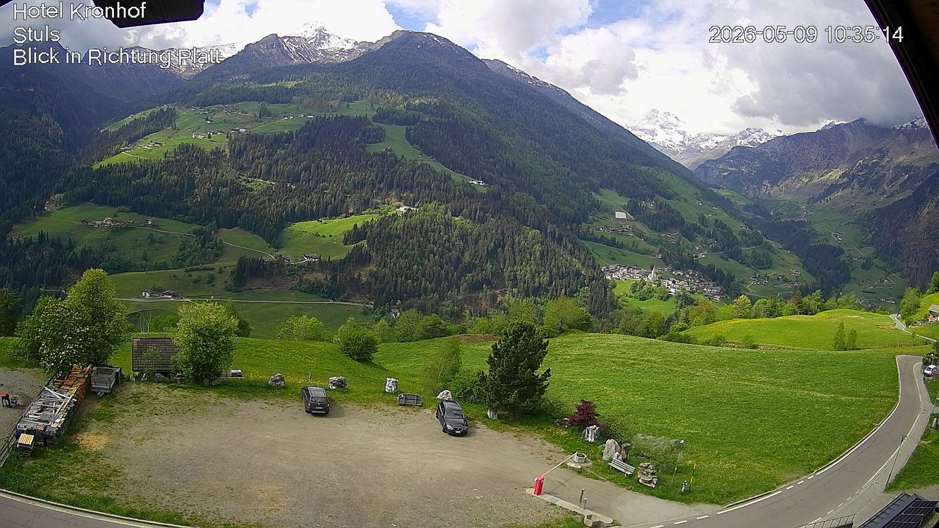 Archived image Webcam Stuls: Kronhof Hotel