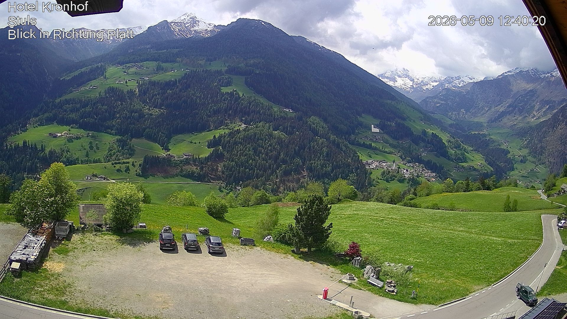 Archived image Webcam Stuls: Kronhof Hotel