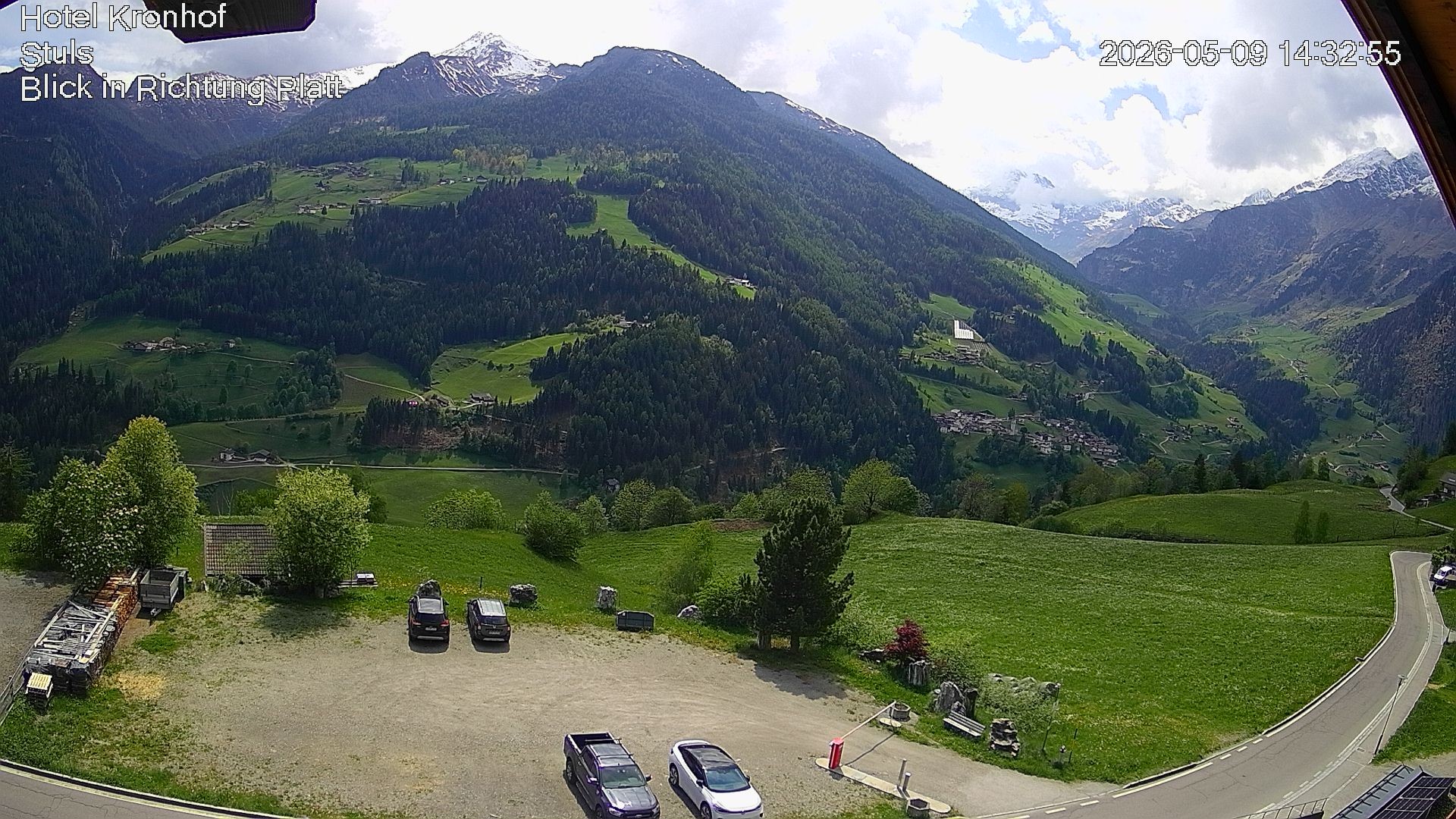 Archived image Webcam Stuls: Kronhof Hotel