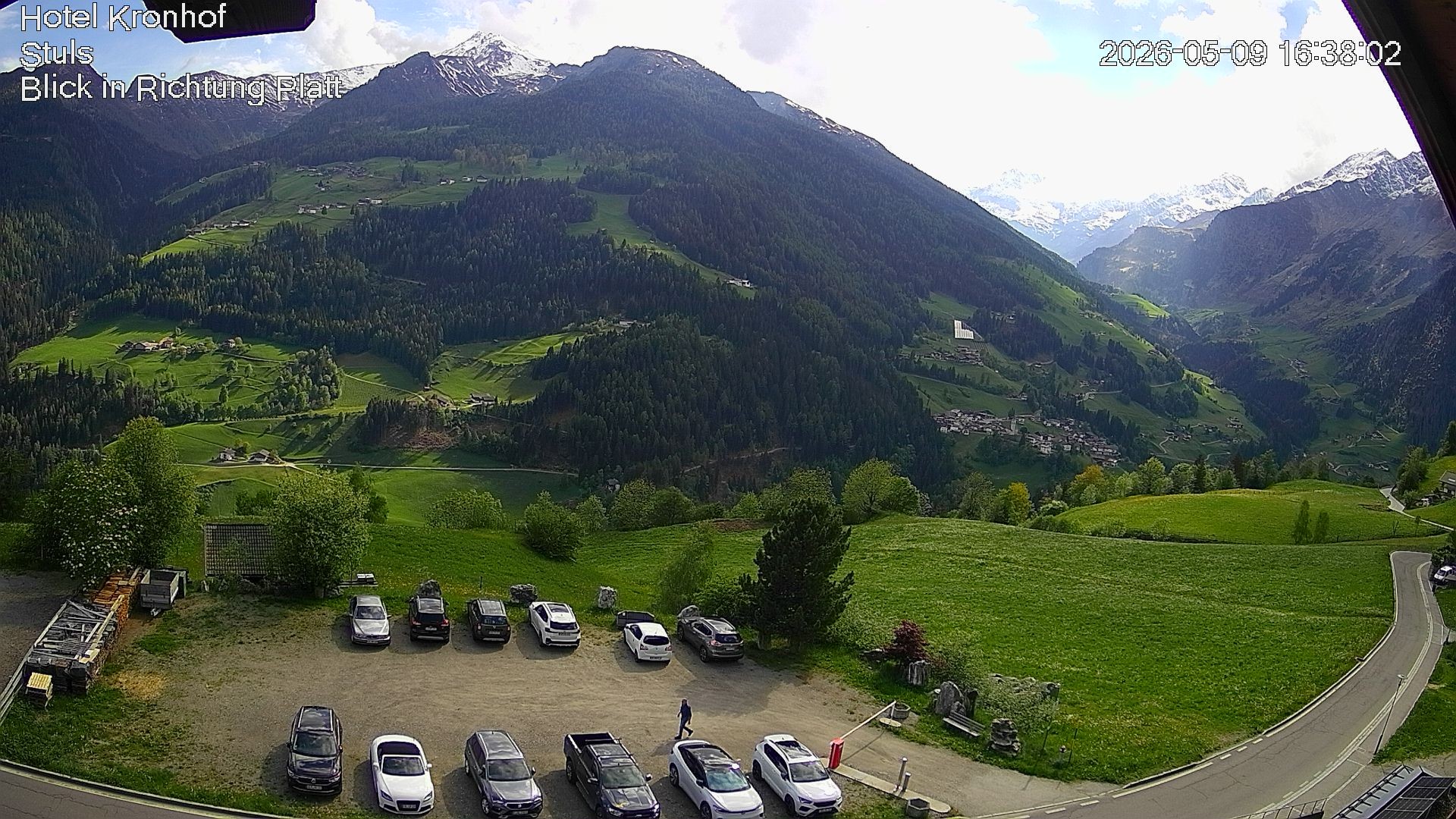 Archived image Webcam Stuls: Kronhof Hotel