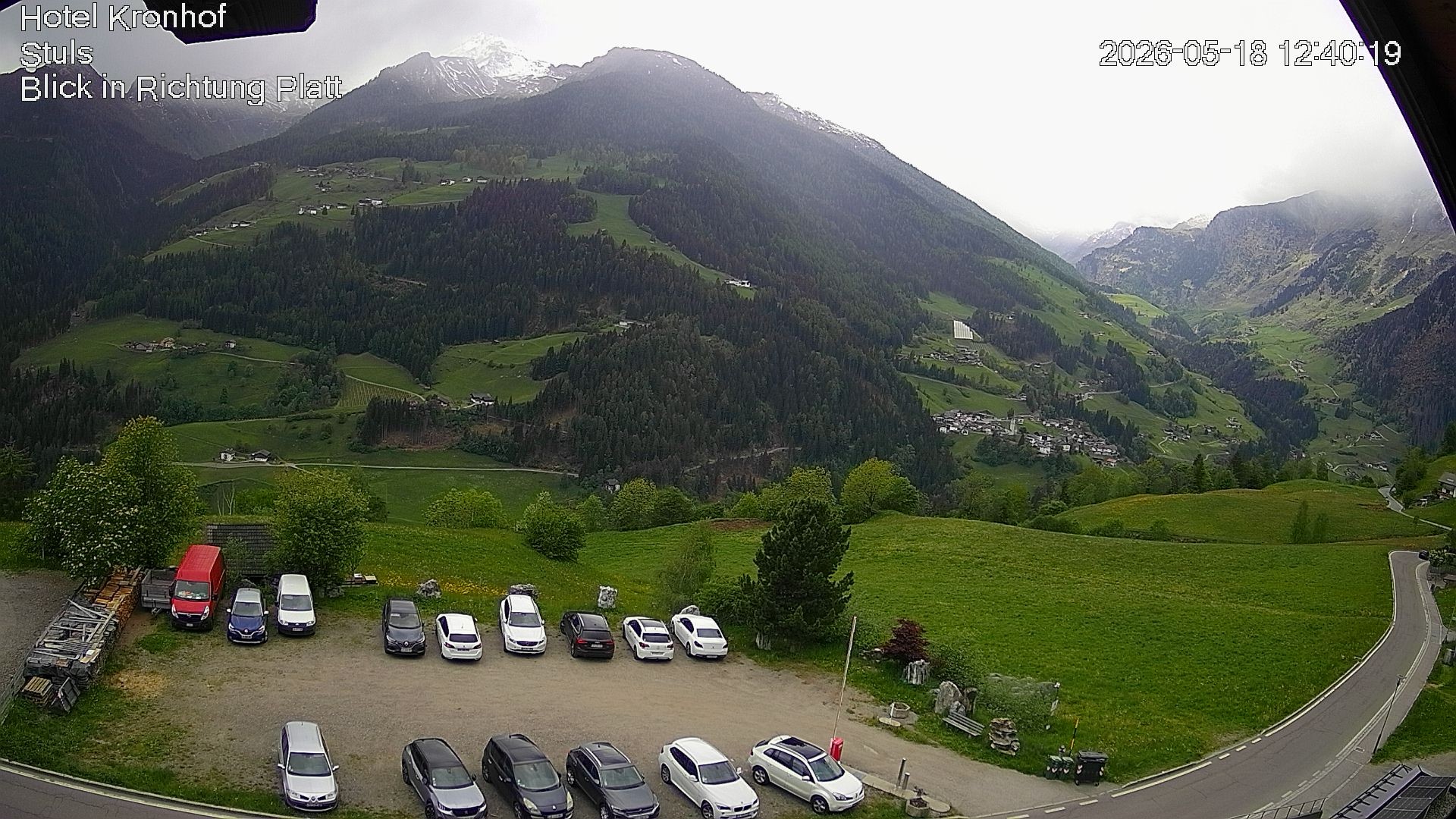 Archived image Webcam Stuls: Kronhof Hotel
