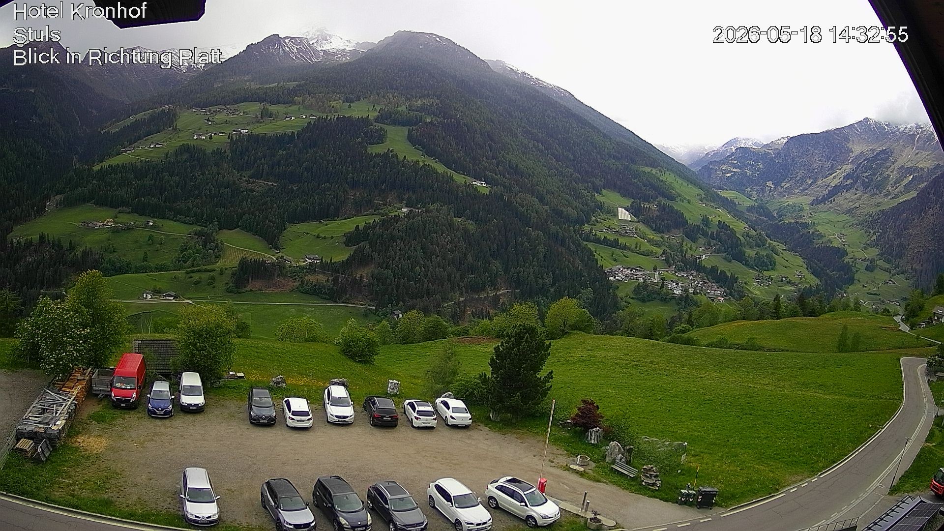 Archived image Webcam Stuls: Kronhof Hotel