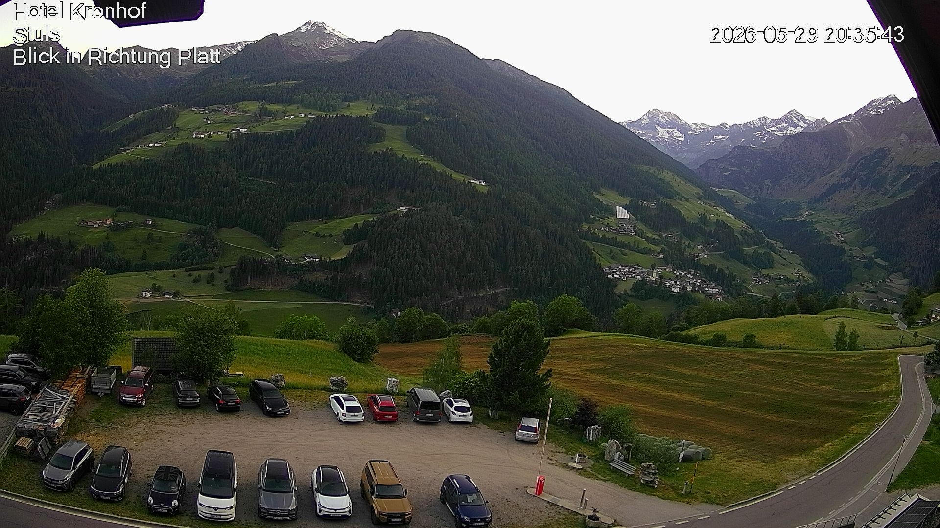 Archived image Webcam Stuls: Kronhof Hotel