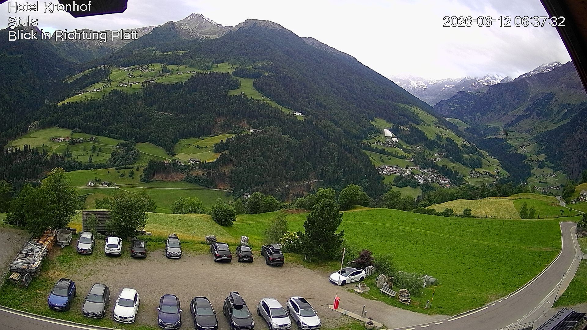 Archived image Webcam Stuls: Kronhof Hotel