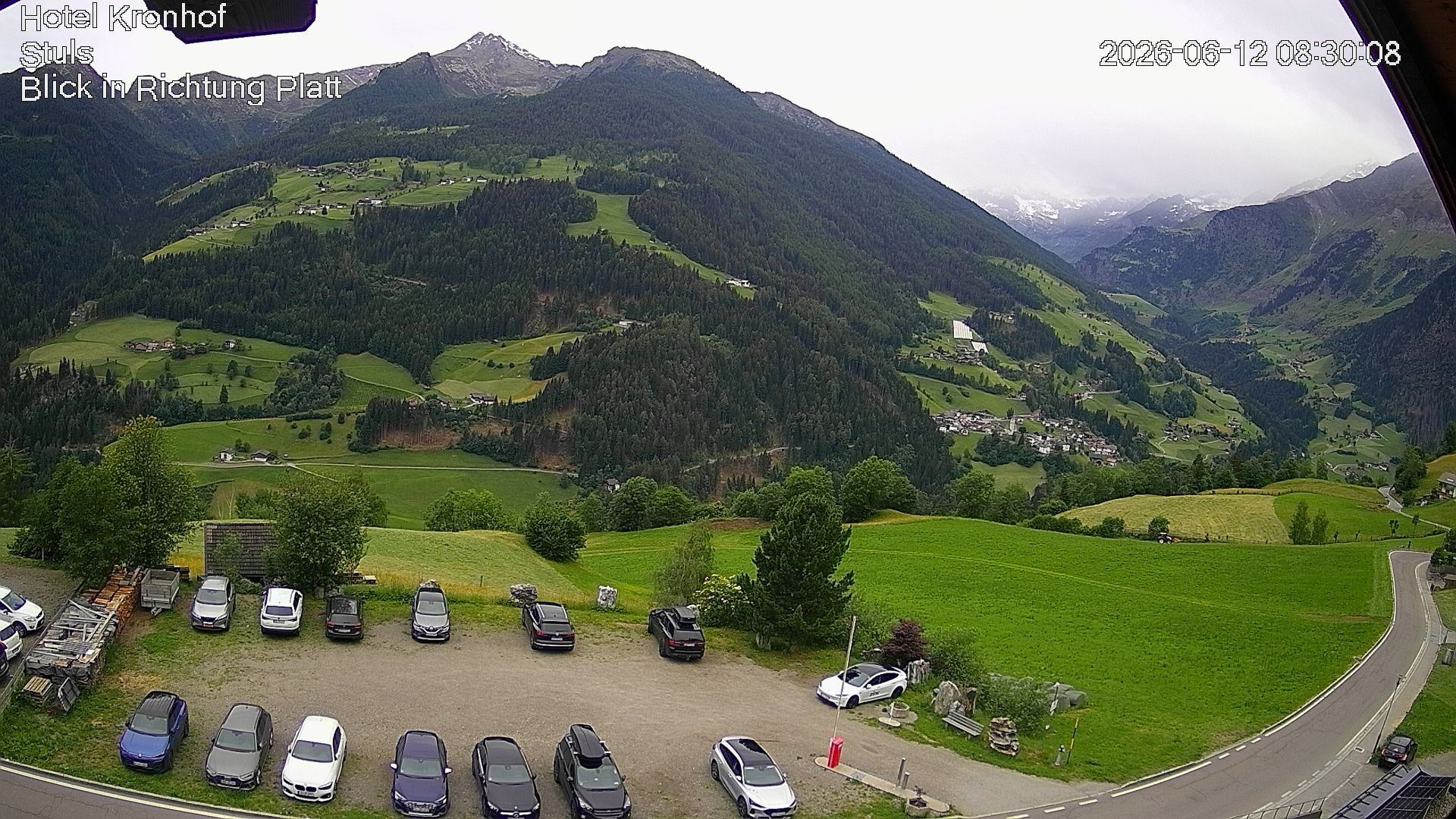 Archived image Webcam Stuls: Kronhof Hotel