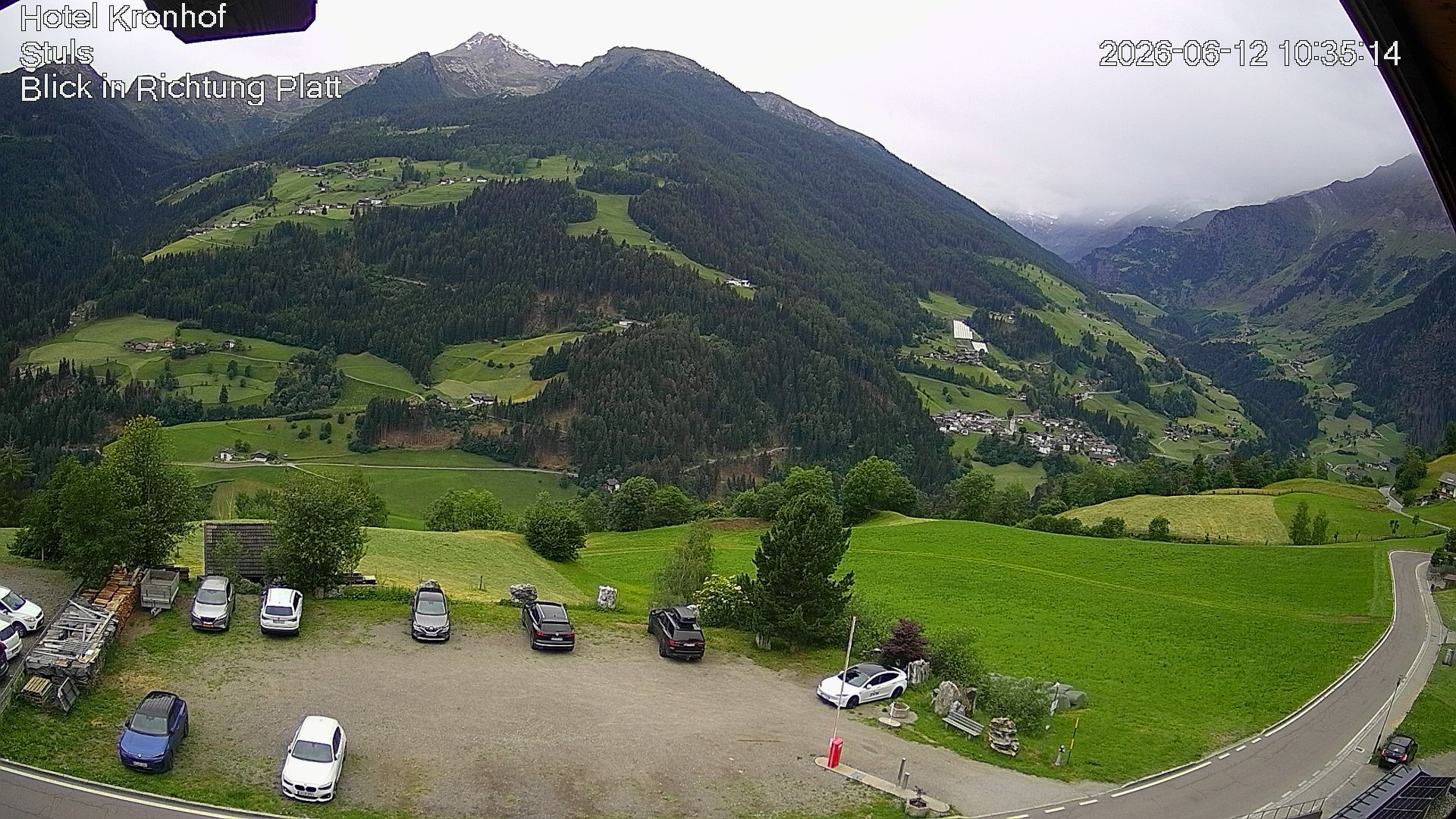Archived image Webcam Stuls: Kronhof Hotel