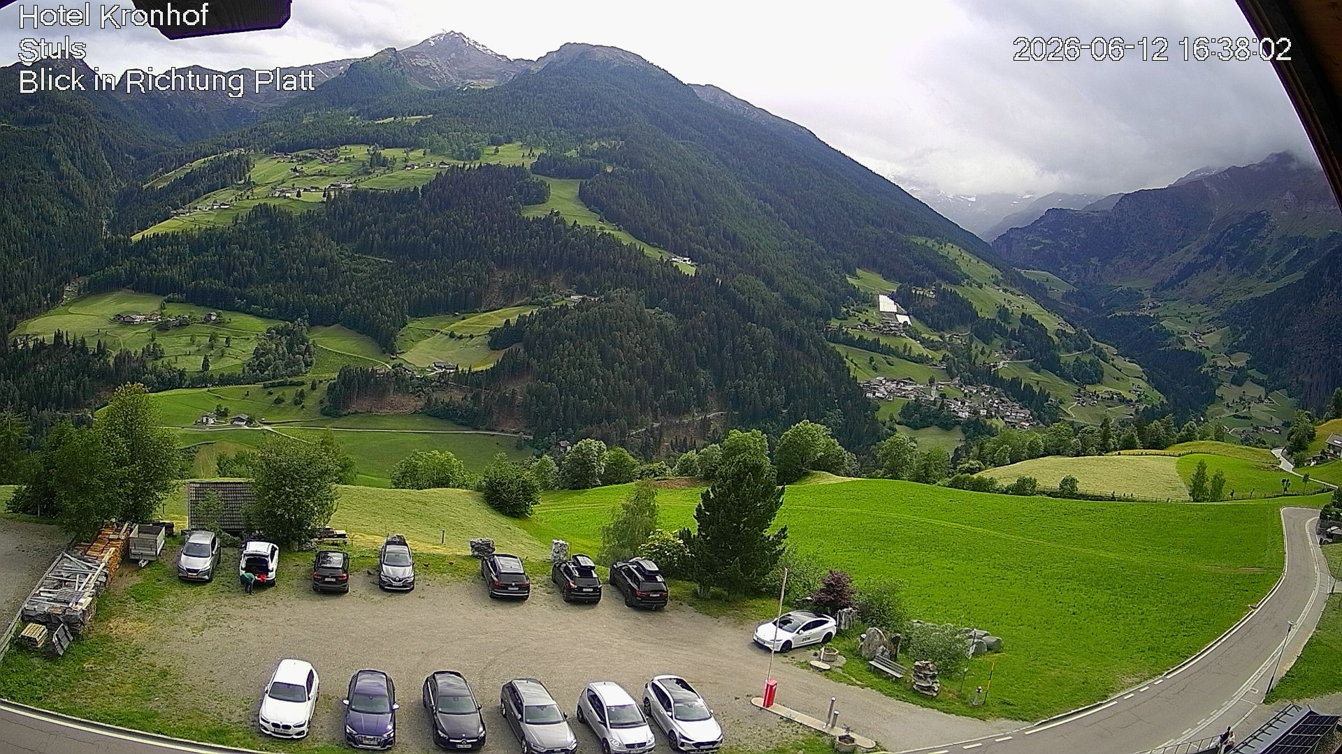 Archived image Webcam Stuls: Kronhof Hotel