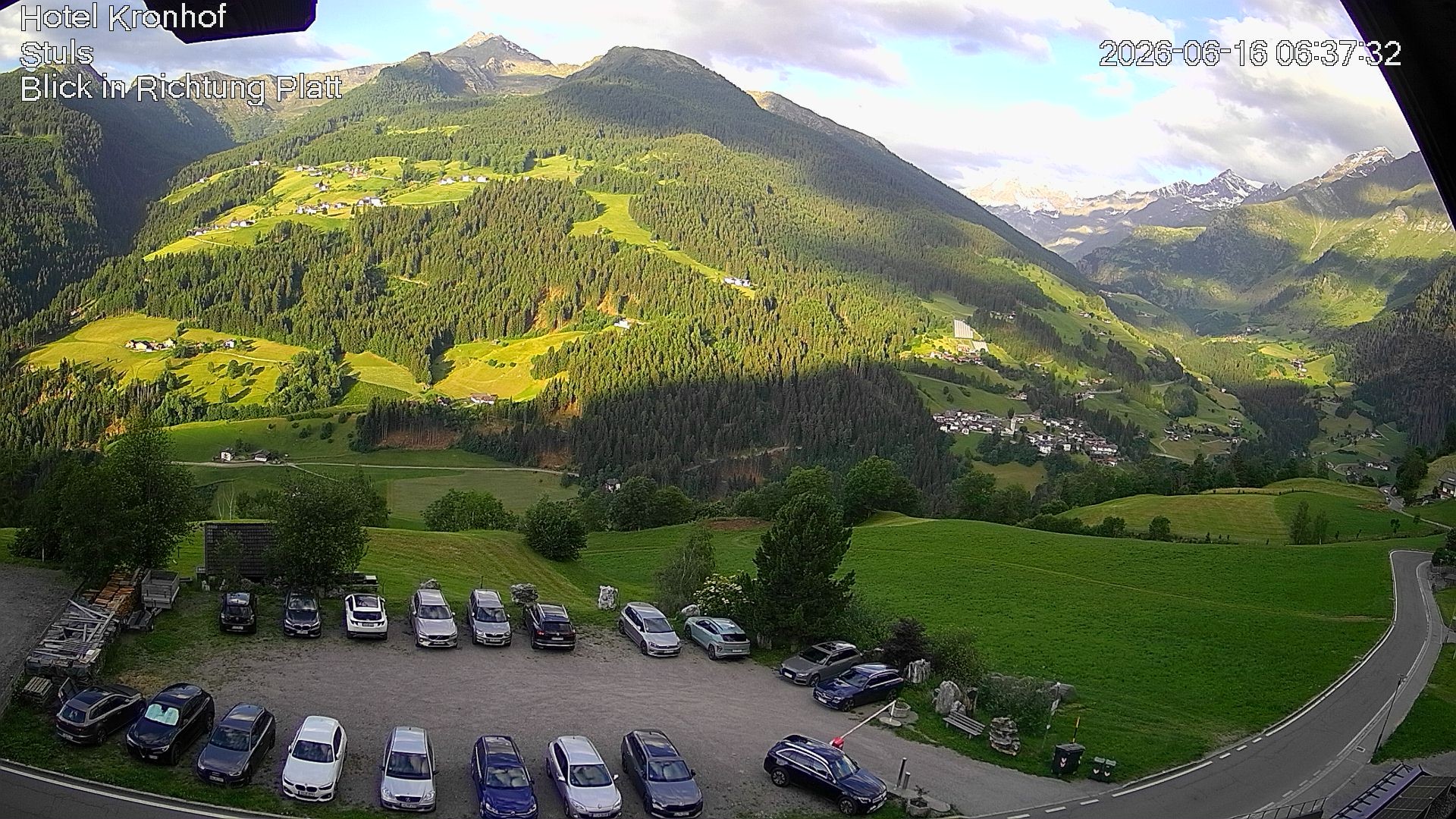 Archived image Webcam Stuls: Kronhof Hotel