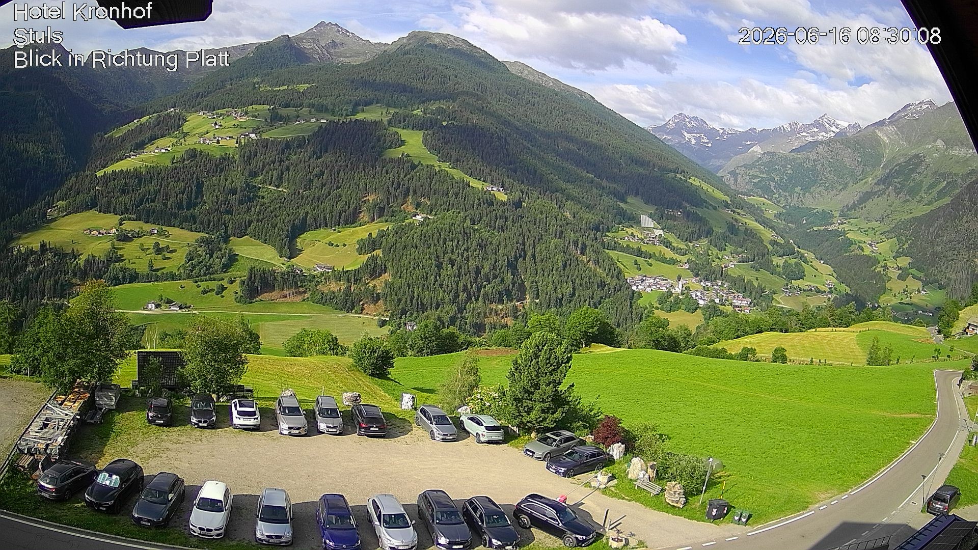 Archived image Webcam Stuls: Kronhof Hotel