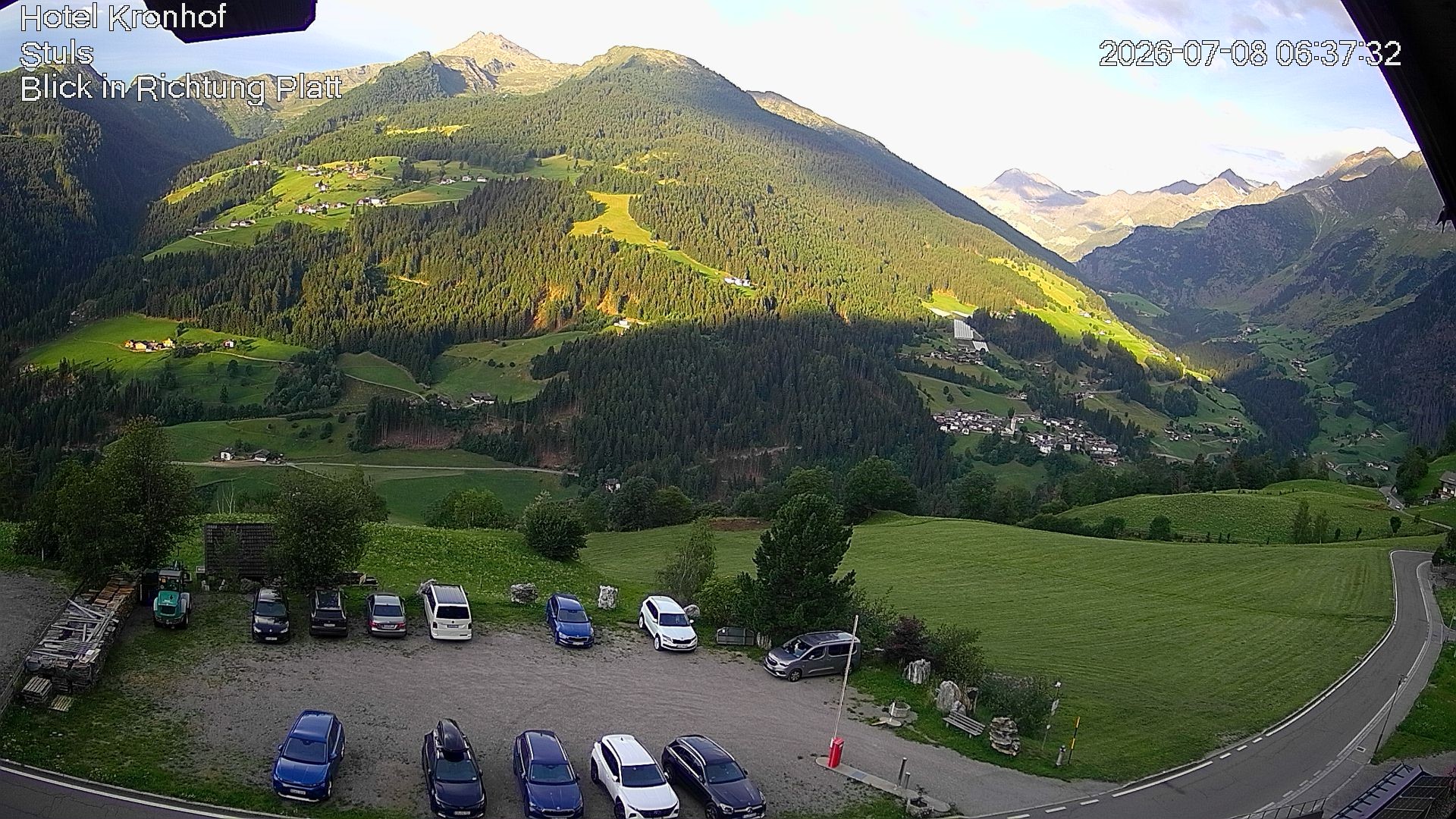 Archived image Webcam Stuls: Kronhof Hotel